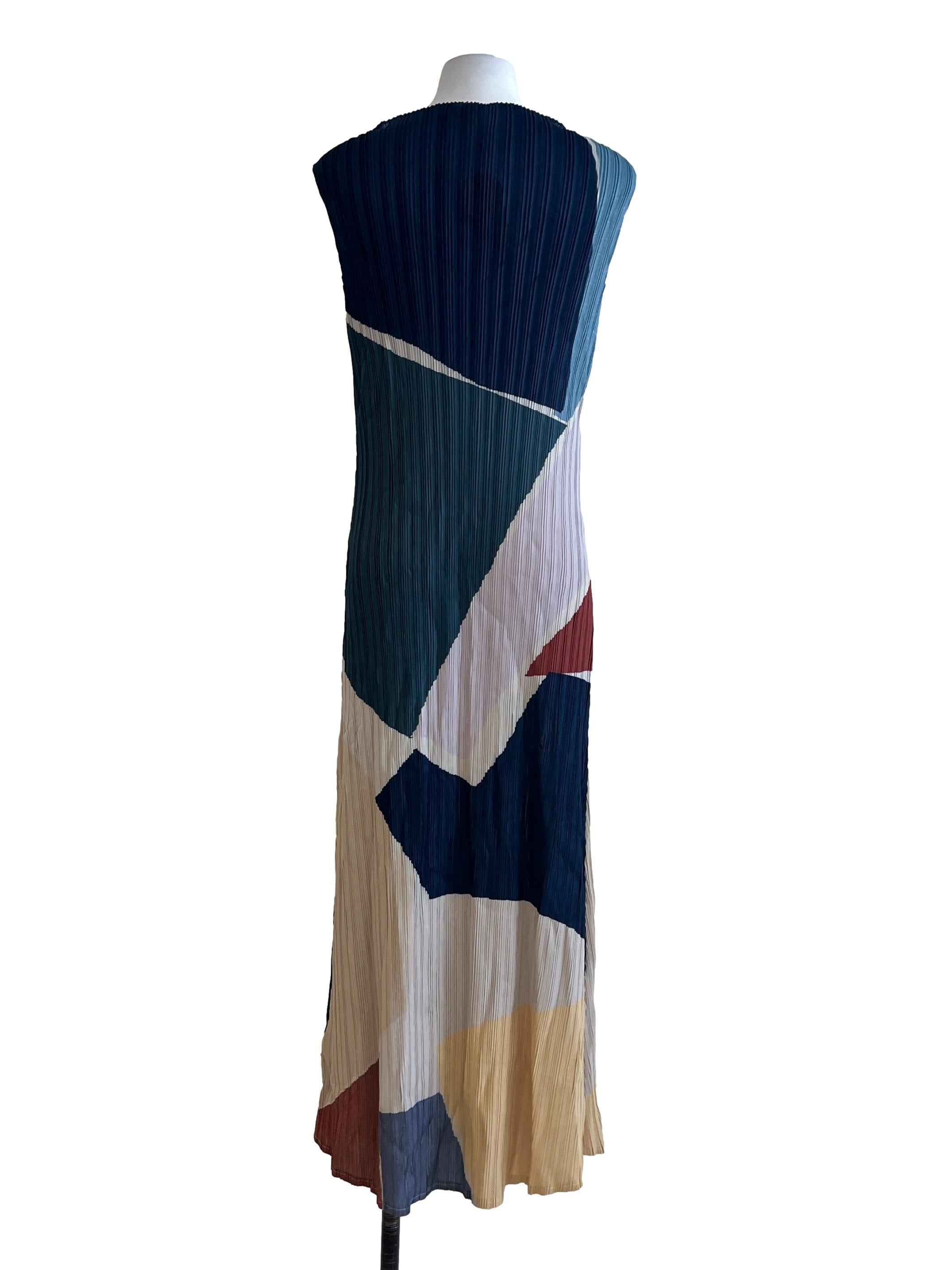 Night Interlude Plissé Pleated Dress OSN
