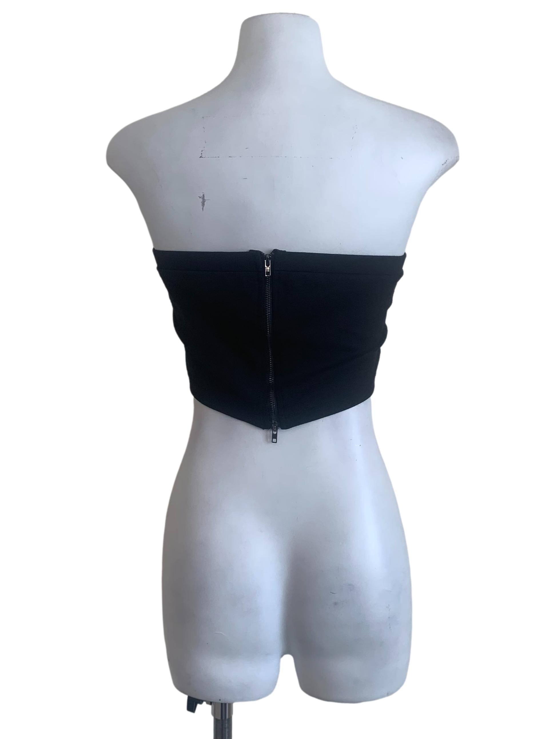 Crow Black Tube Top TTR