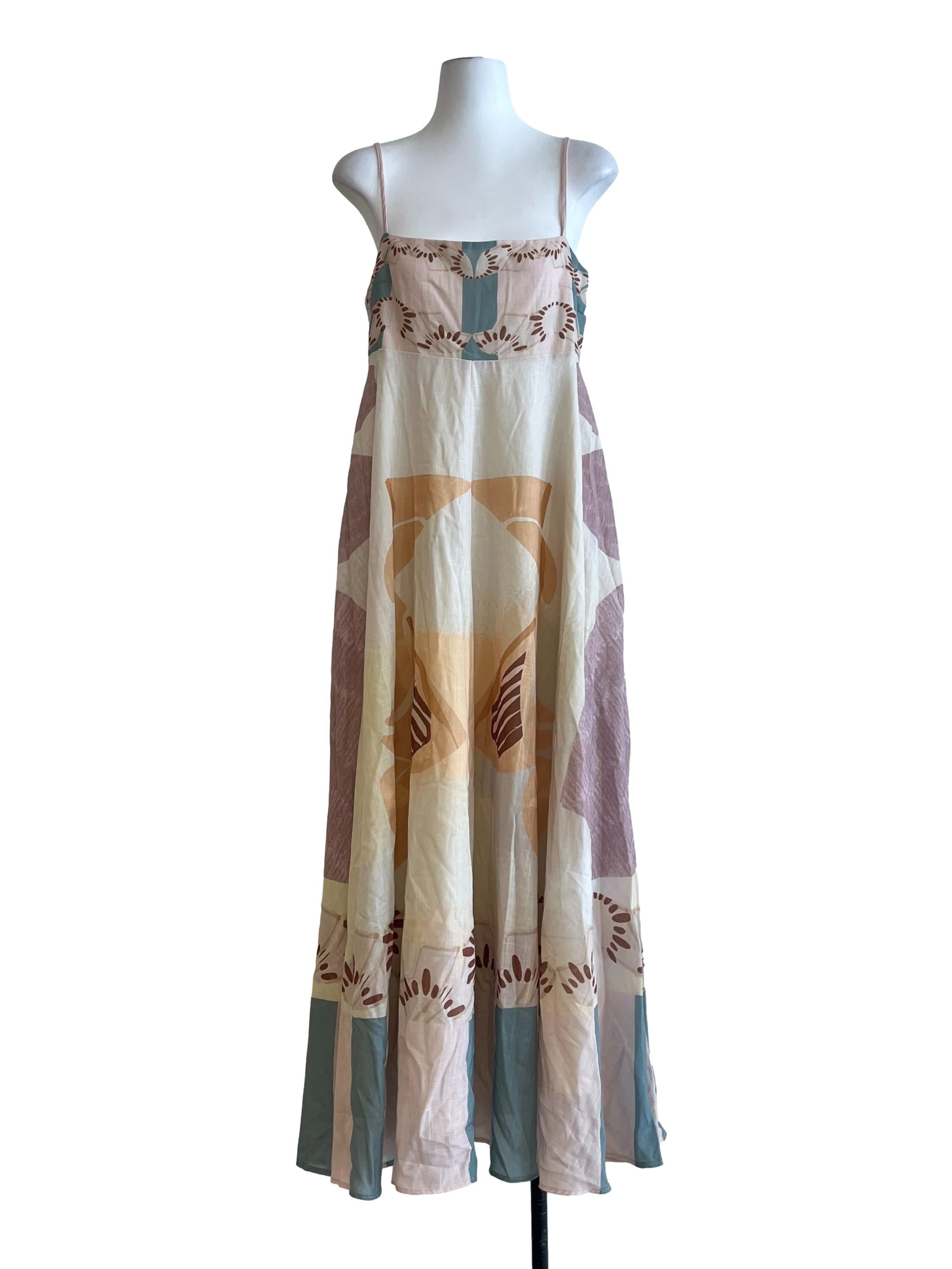 Cream La Risa Smocked-Back Sundress OSN