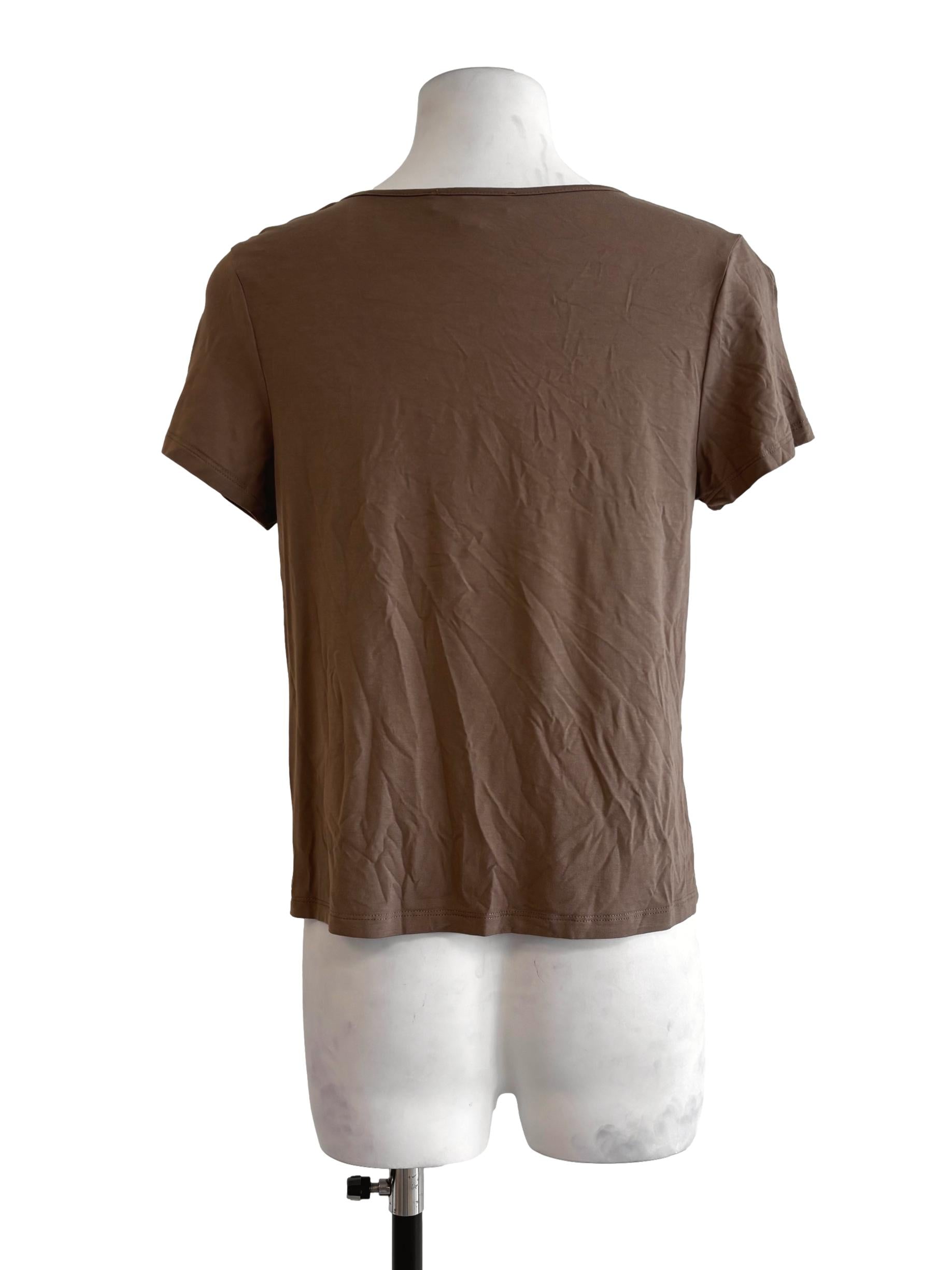 Tan Brown T-Shirt LB
