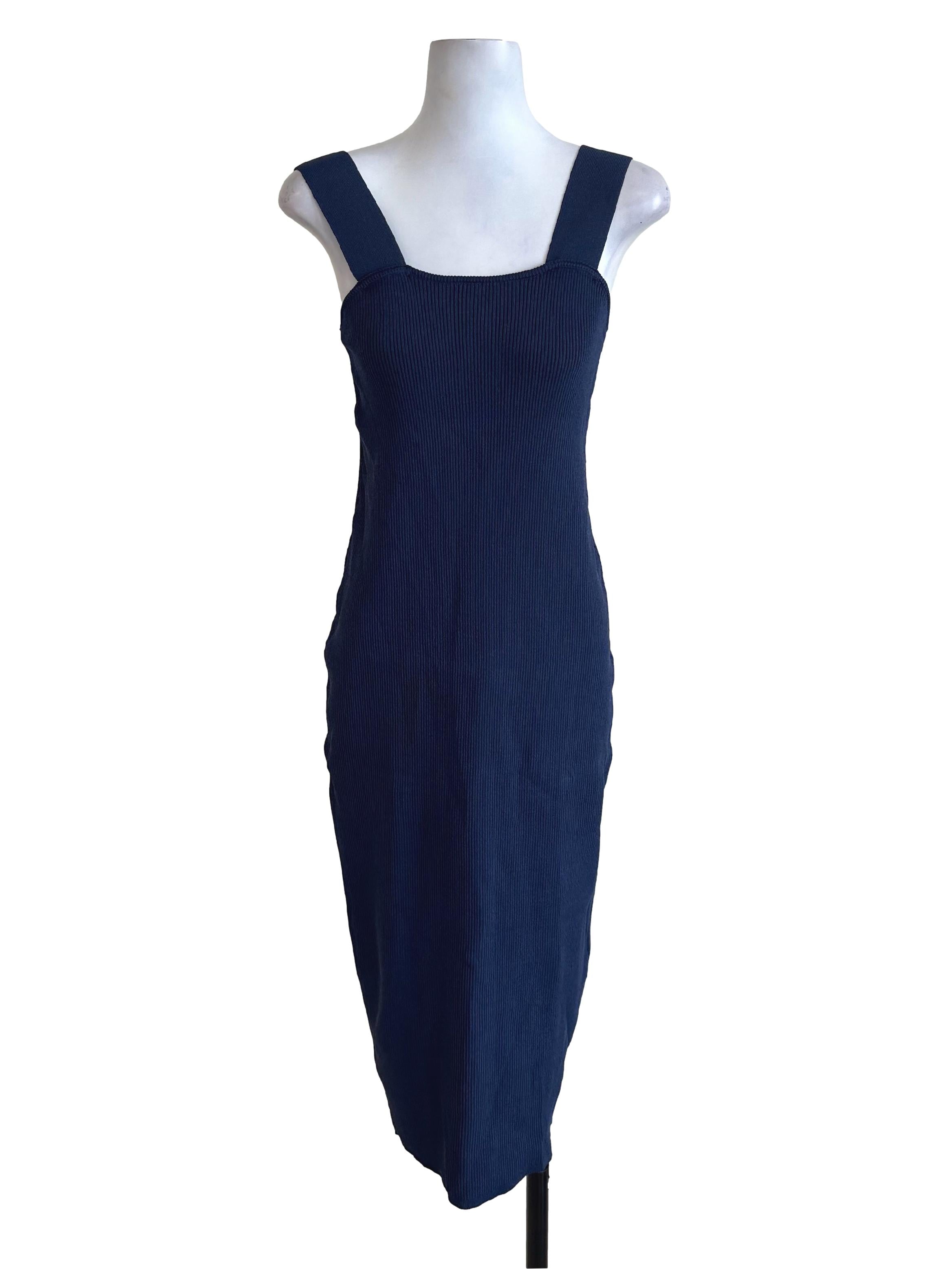 Berry Blue Knit Dress LB