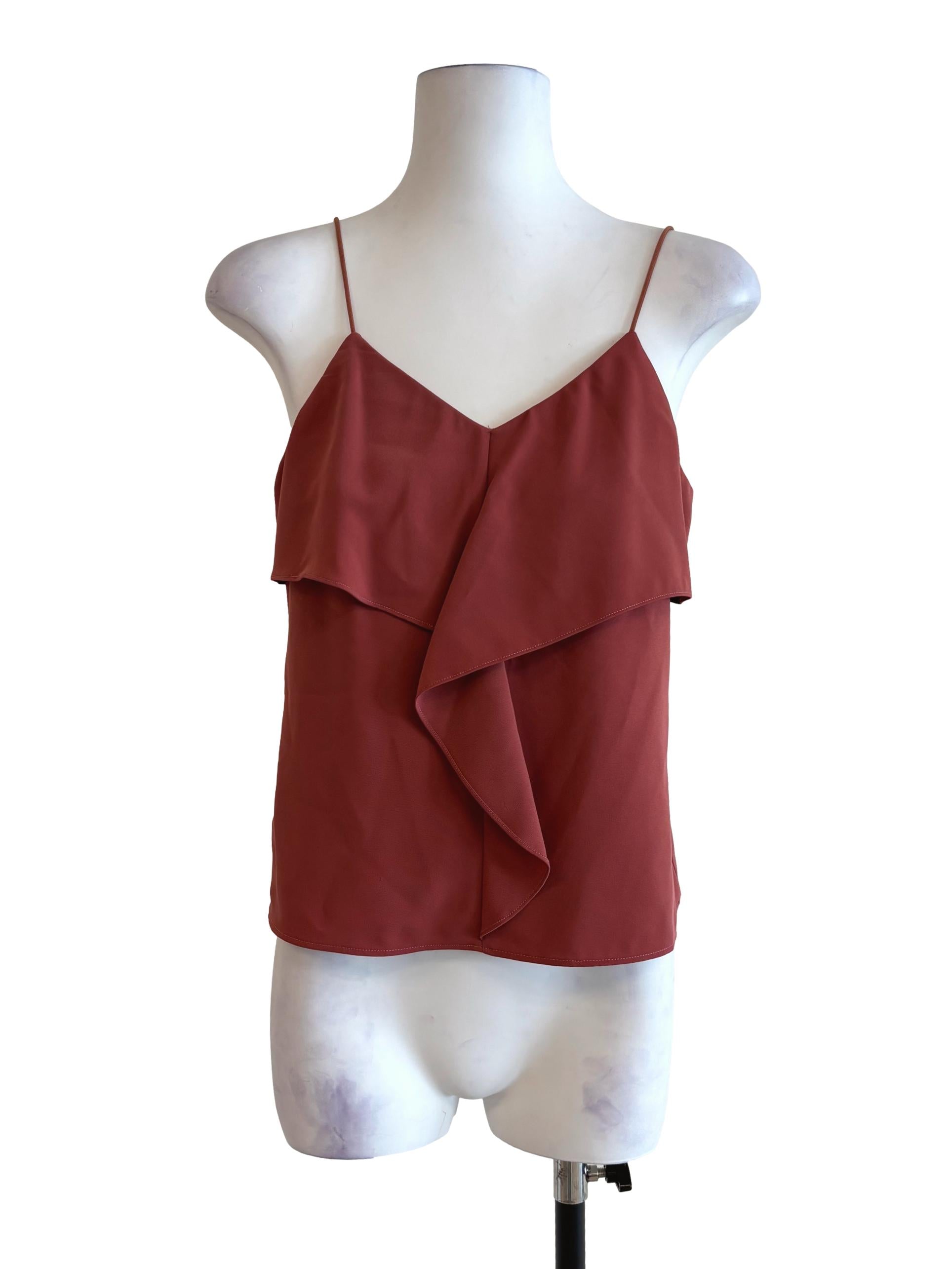Terracotta Spaghetti Strap Top LB