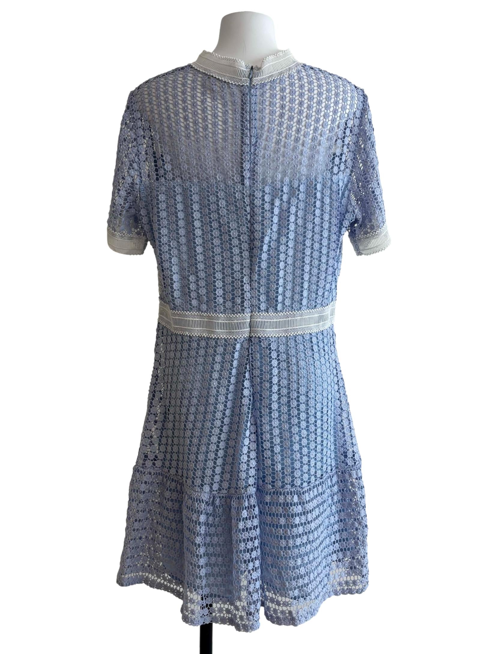 Baby Blue Lace Dress