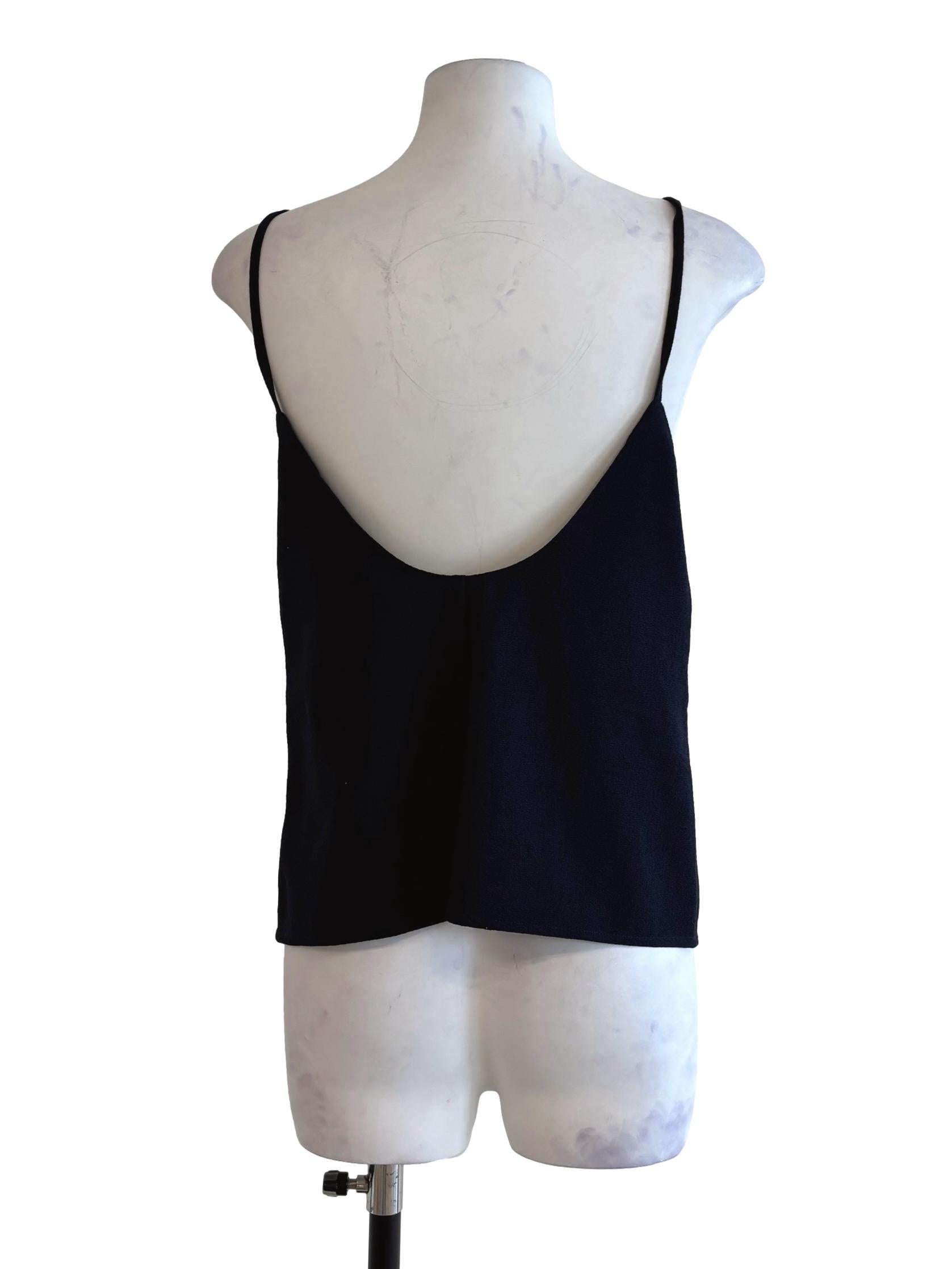 Navy Blue Plain Camisole LB