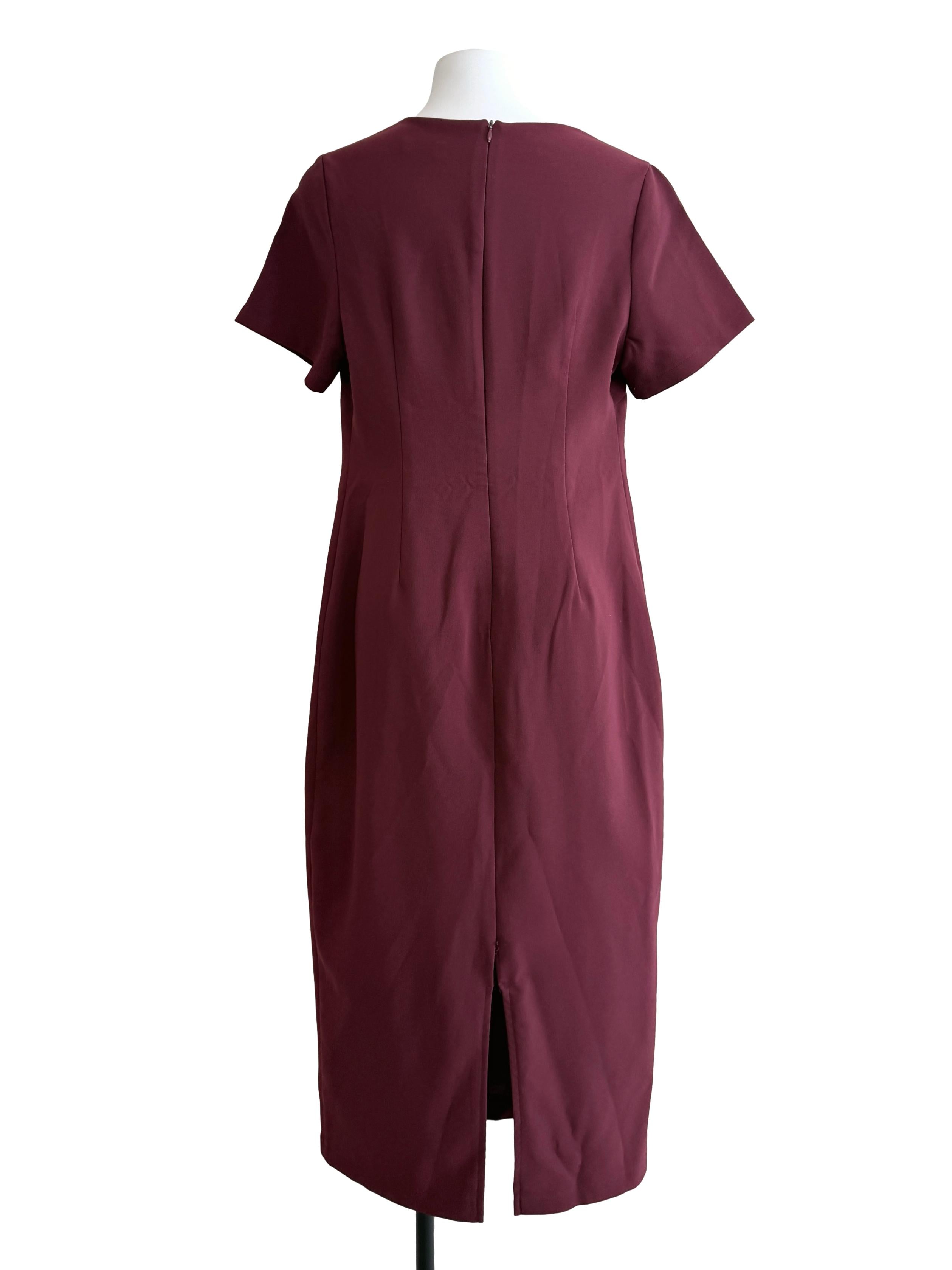 Blood Red Shirt Dress