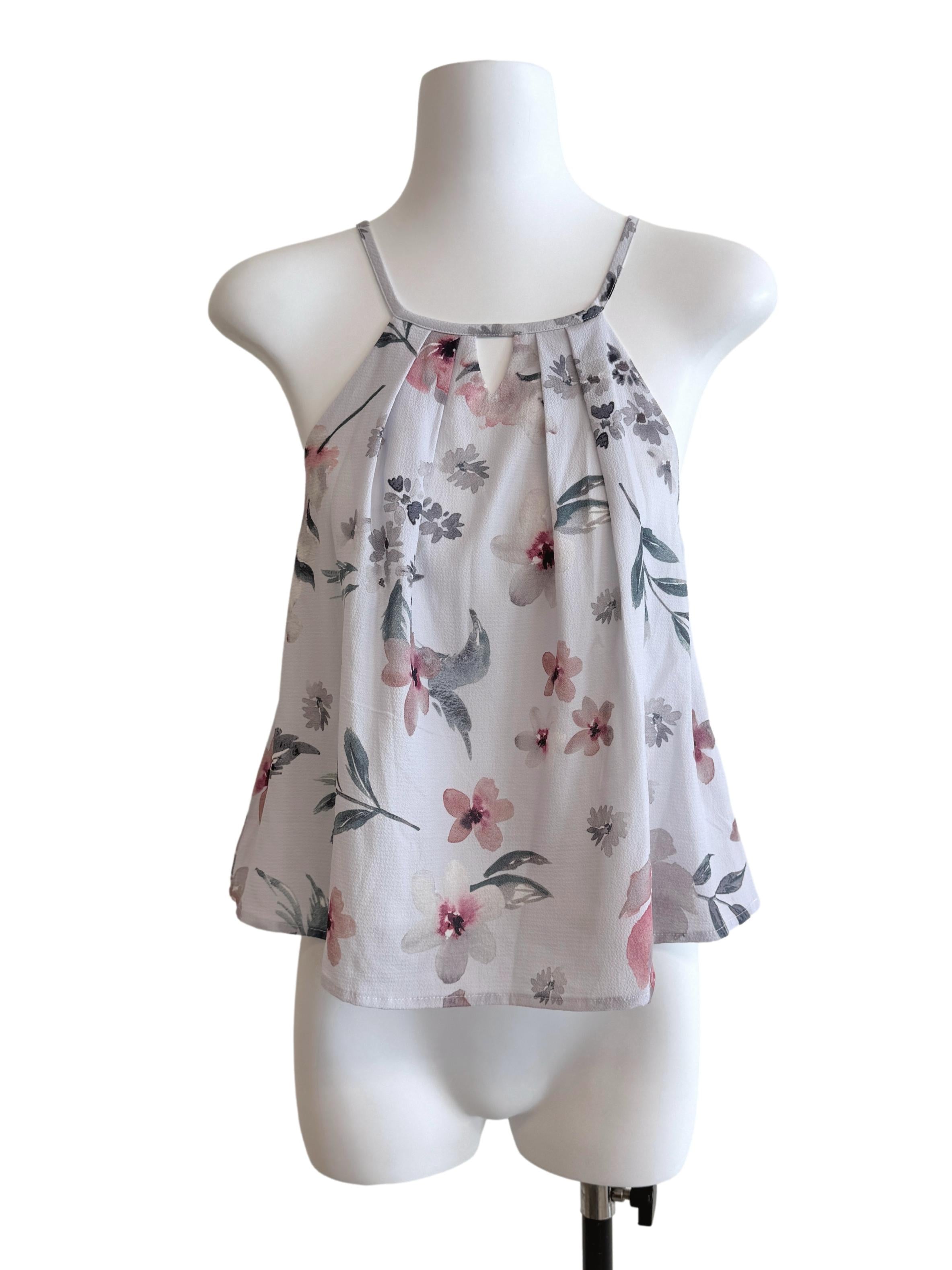 Periwinkle Purple Halter Neck Top
