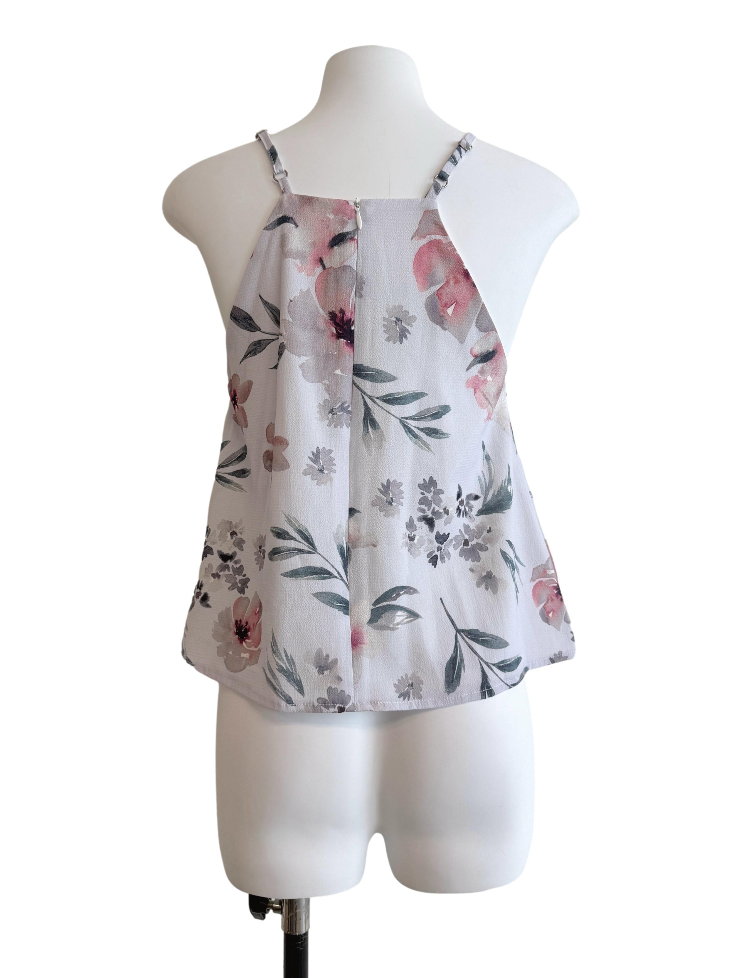Periwinkle Purple Halter Neck Top