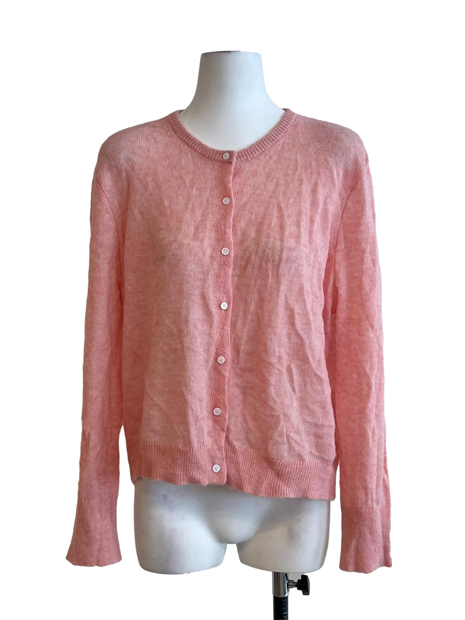 Coral Pink Cardigan STH