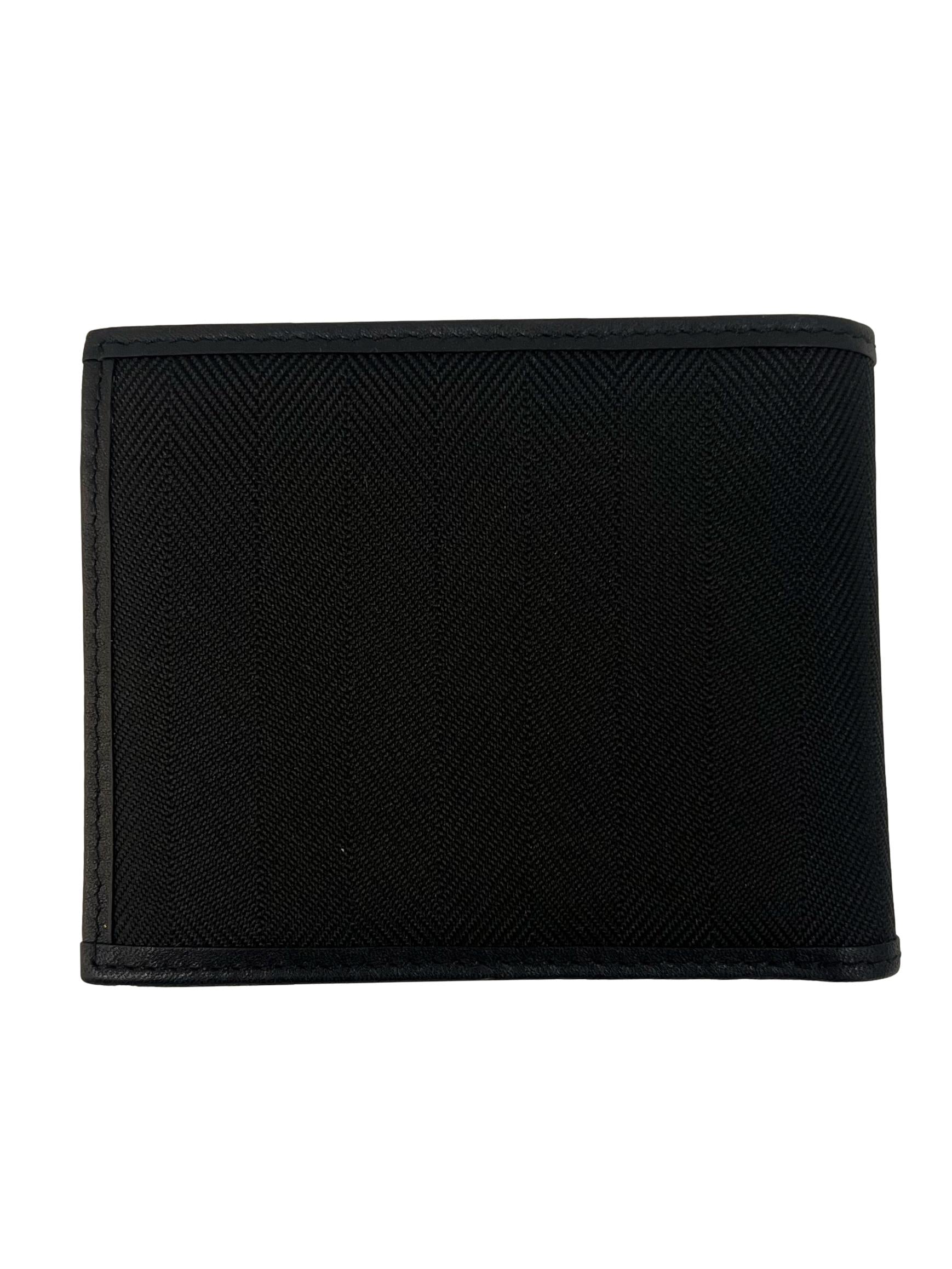 Black Bi-Fold Wallet