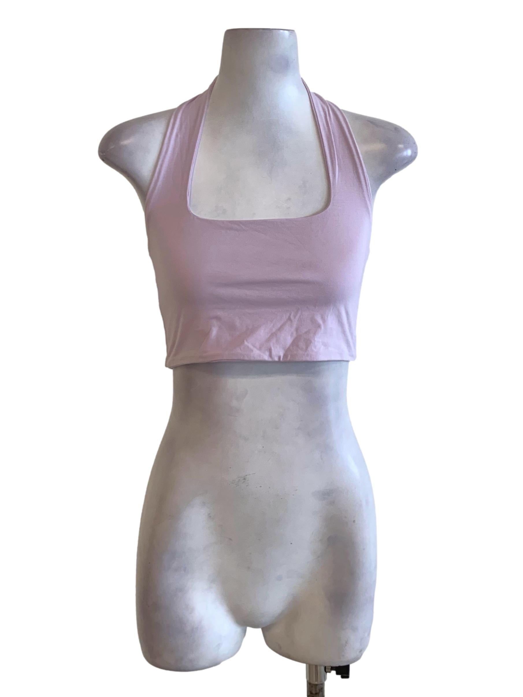 Lilac Purple Halter Tank Top
