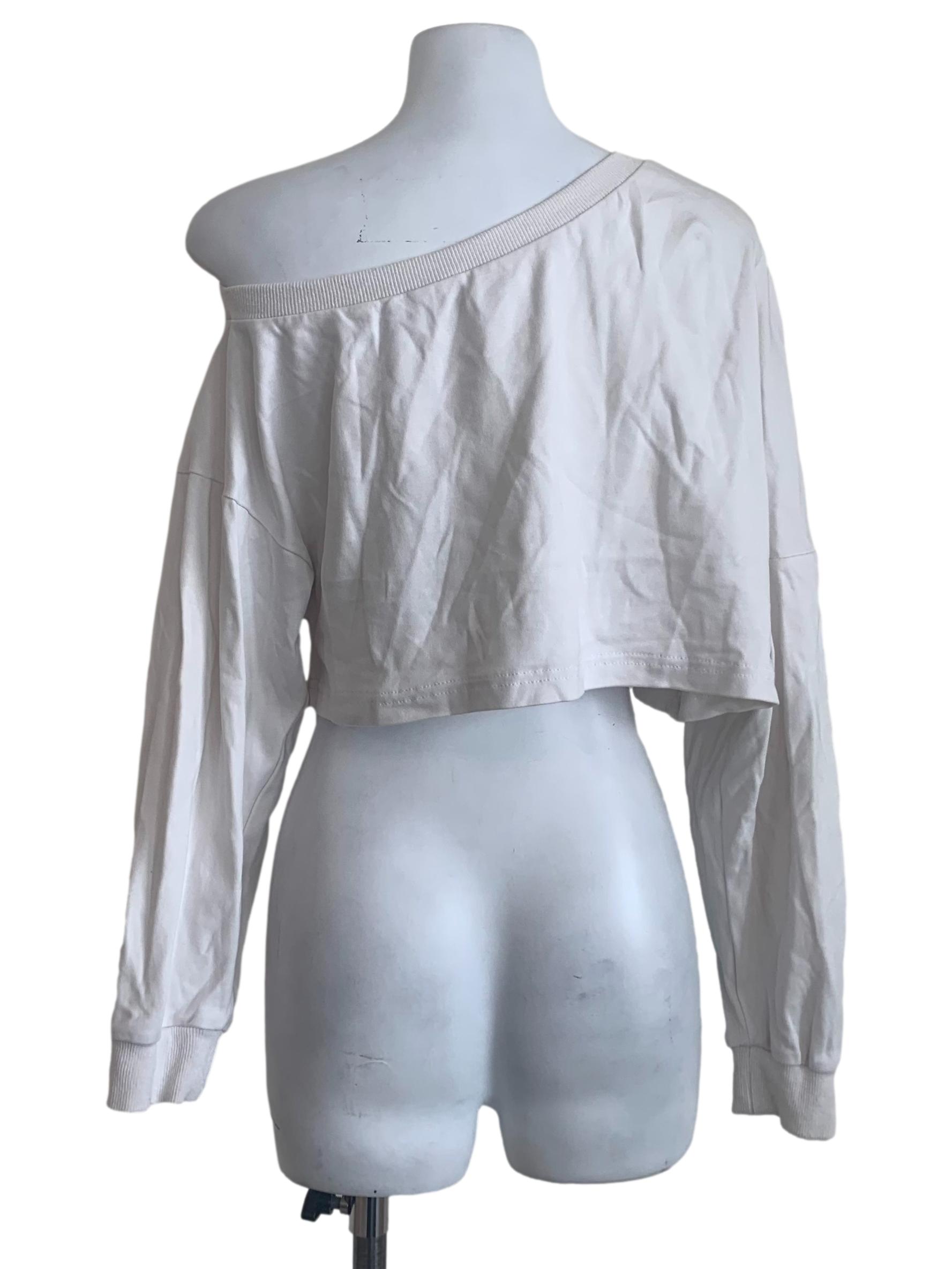Cotton White Off Shoulder Top