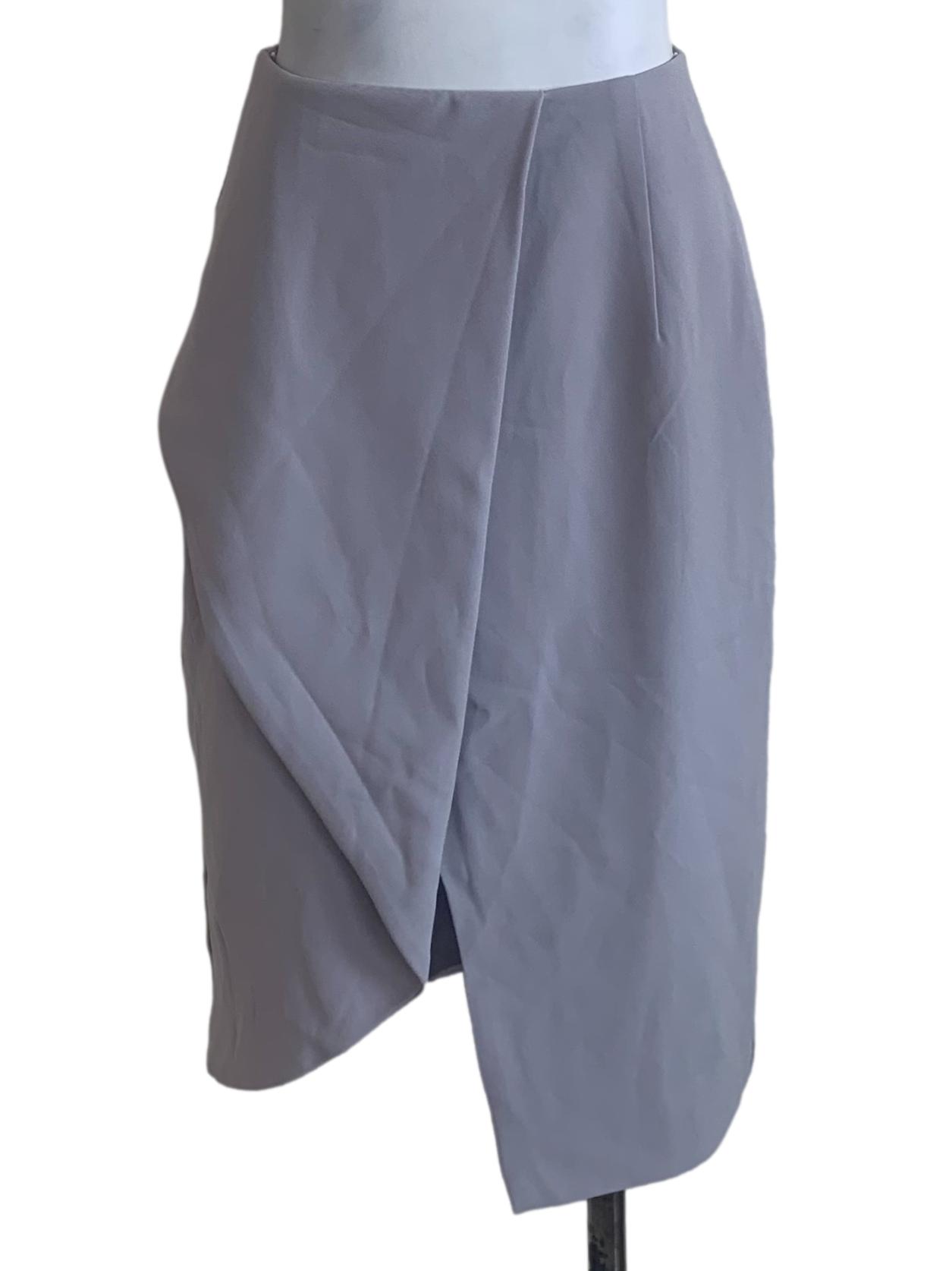 Heather Purple Sheath Skirt LB