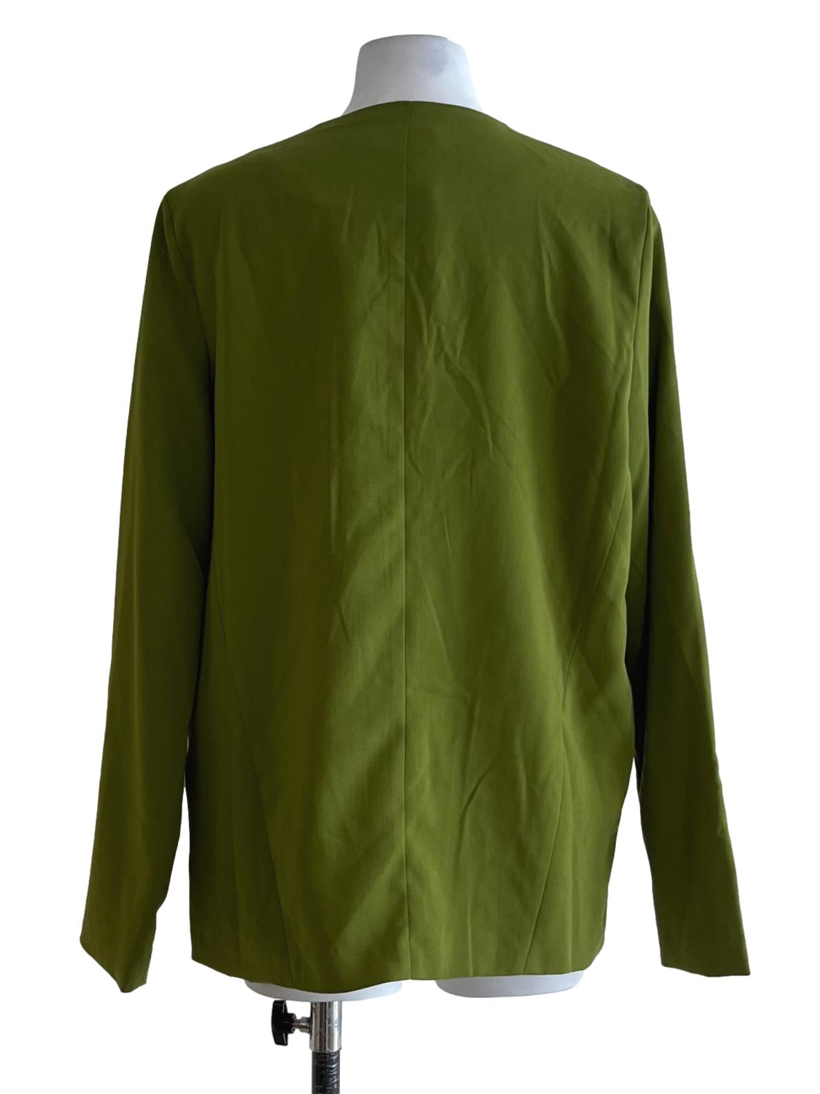 Pear Green Side Zip Up Jacket