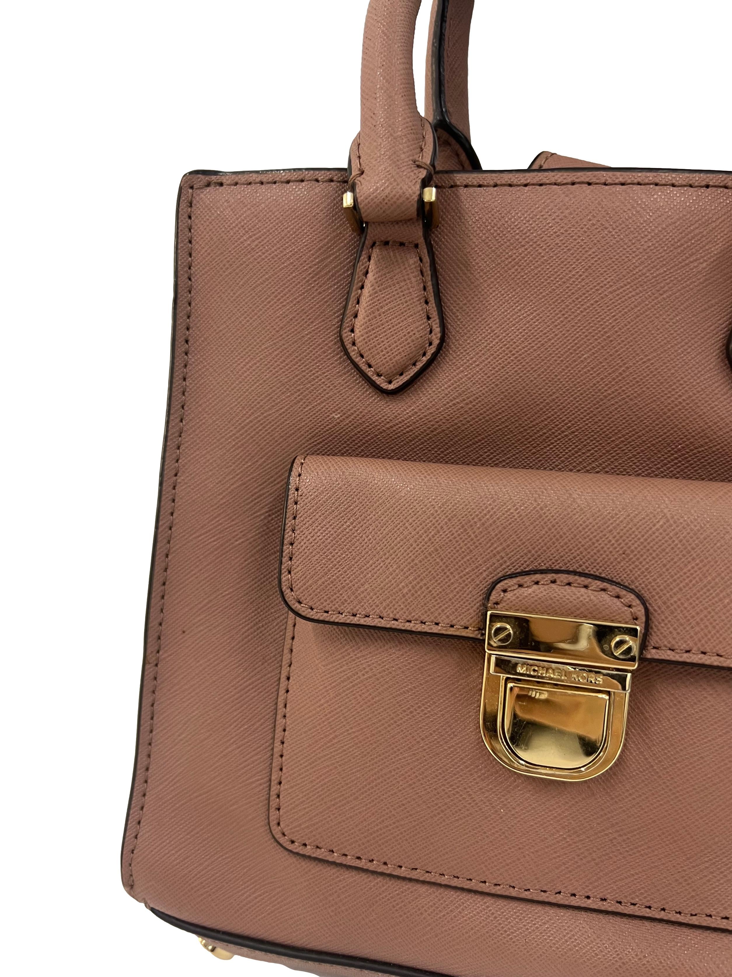 Dark Sepia Bridgette Crossbody Bag