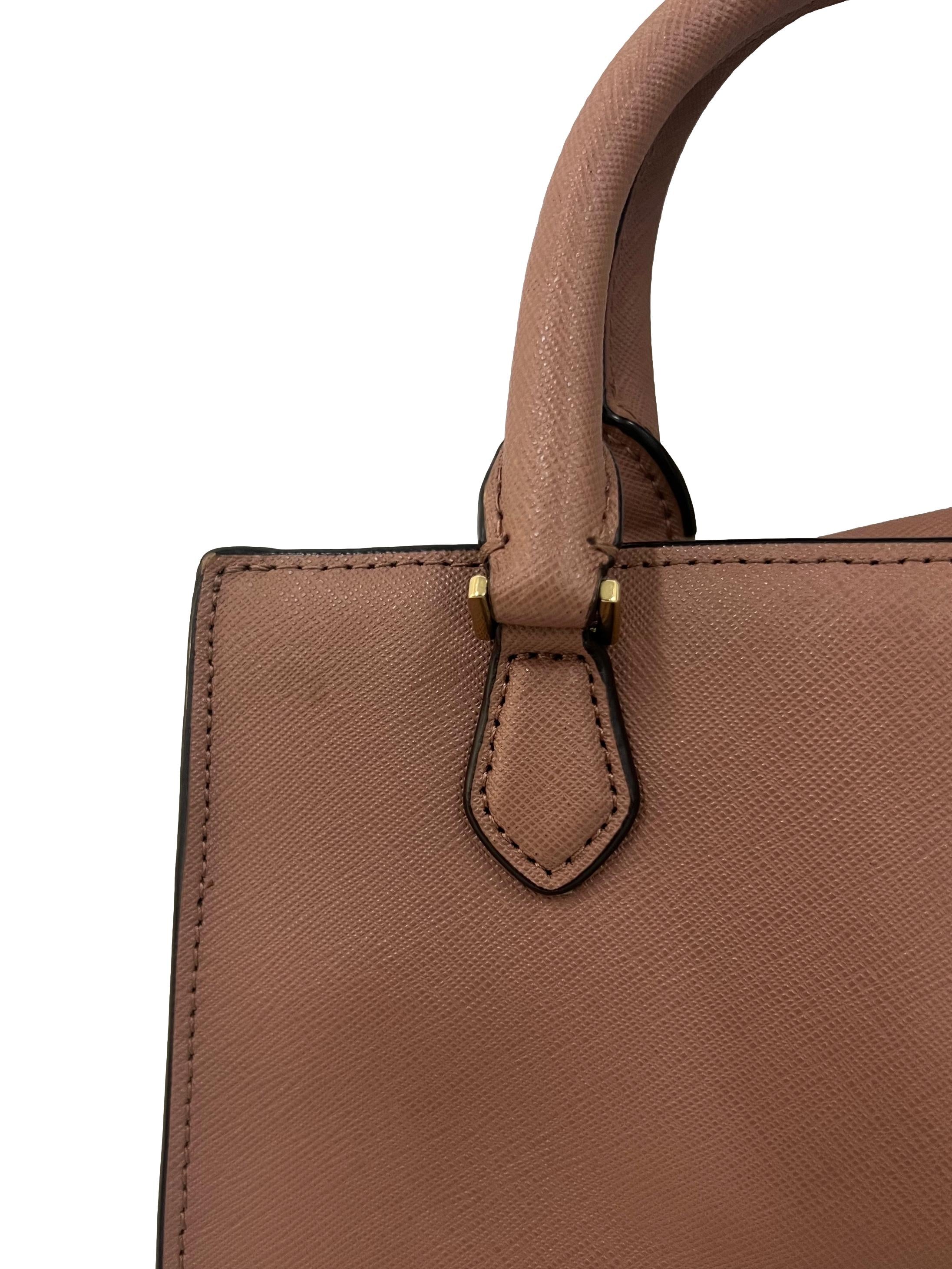 Dark Sepia Bridgette Crossbody Bag