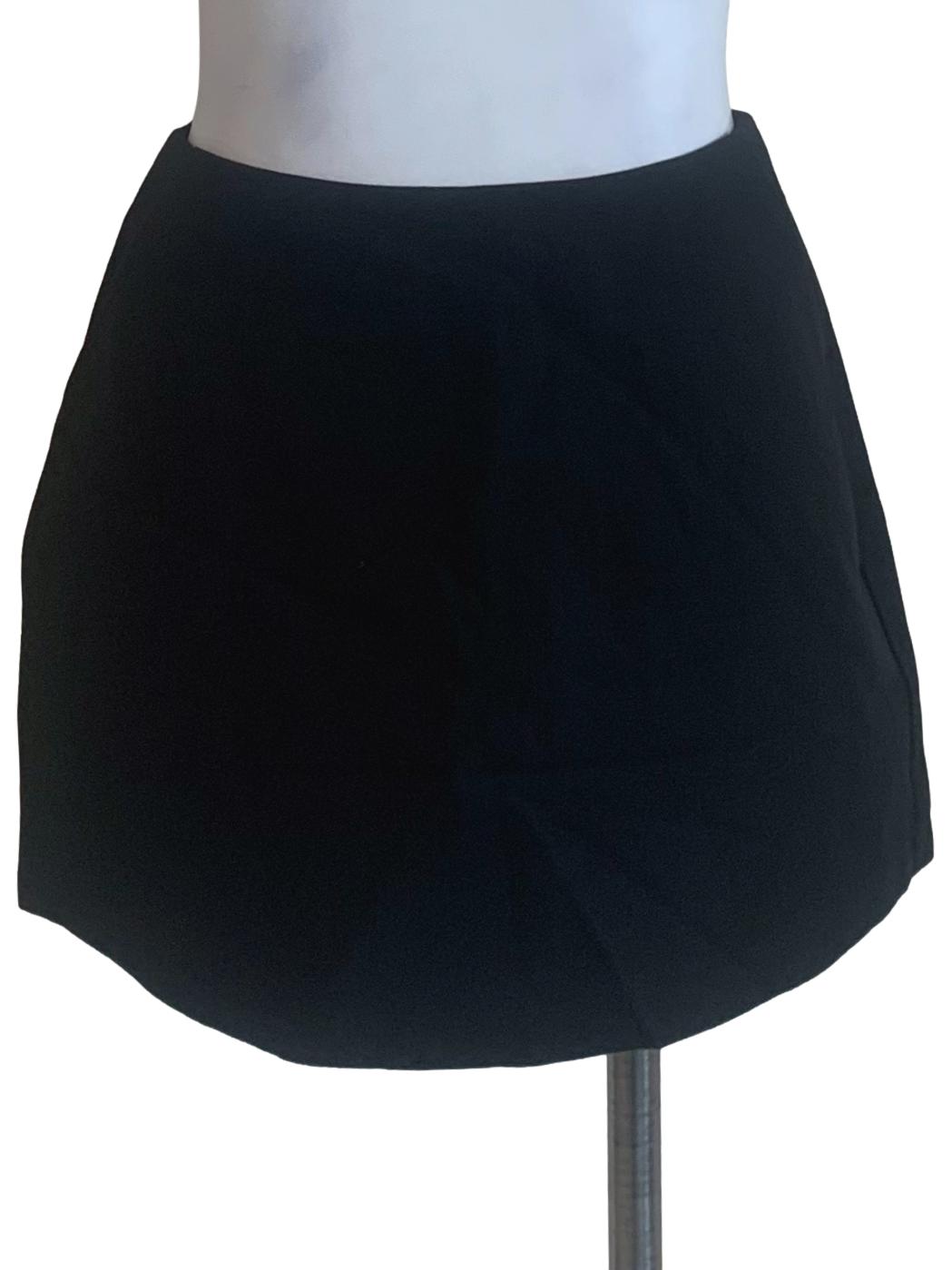 Raven Black Pencil Skirt