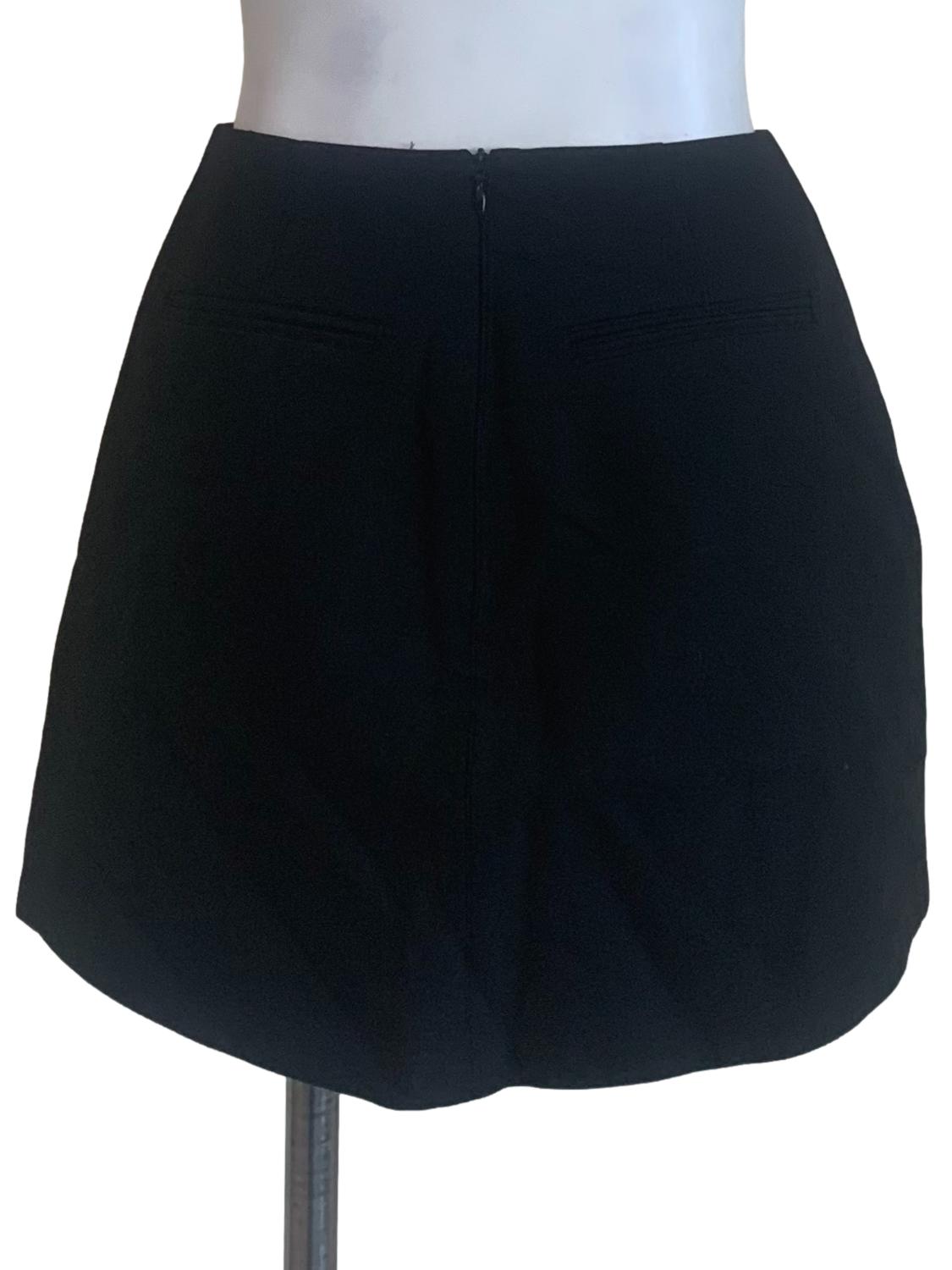 Raven Black Pencil Skirt