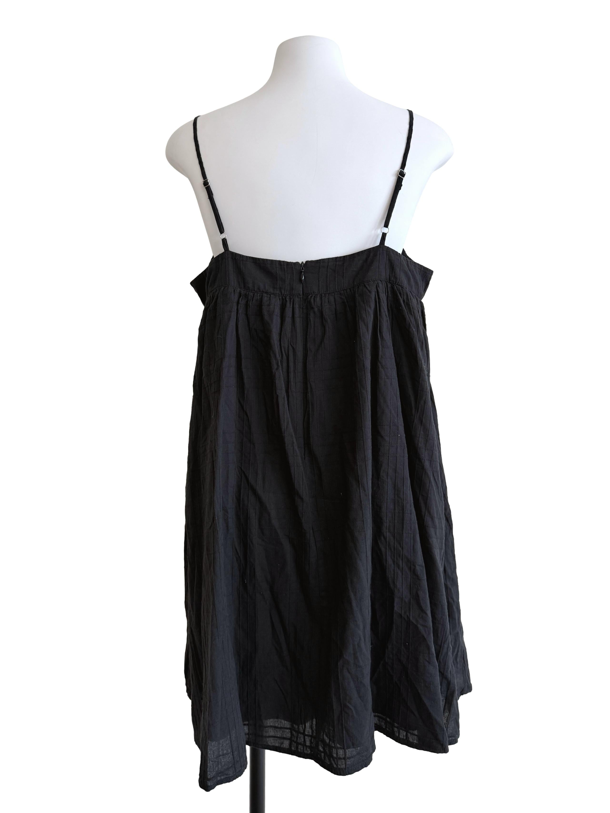 Black Jumper Sleeveless Dress