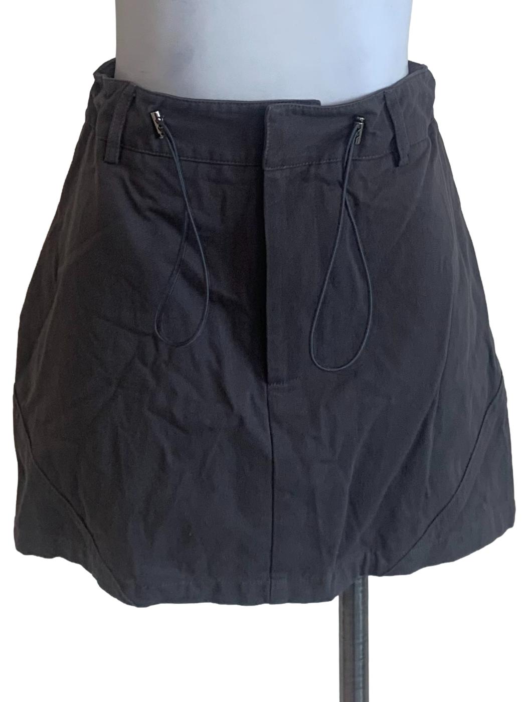 Fog Grey Pencil Skirt