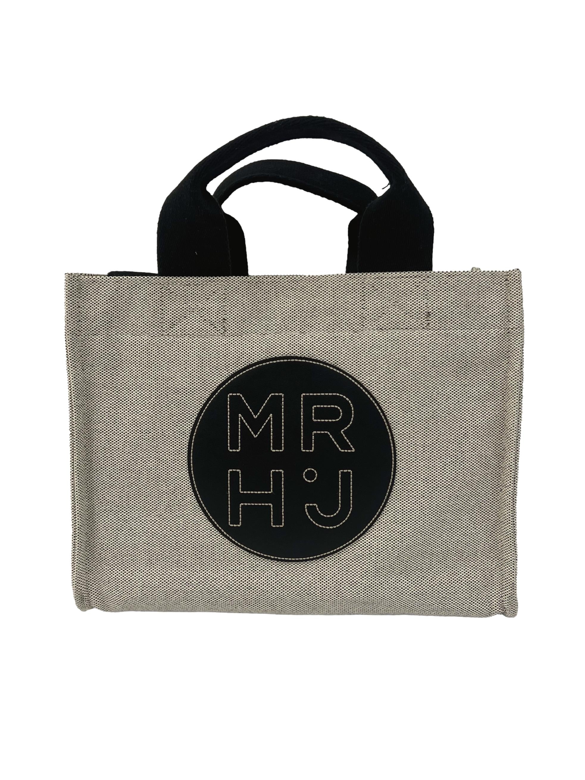 White Leblanc Tote Crossbody Bag