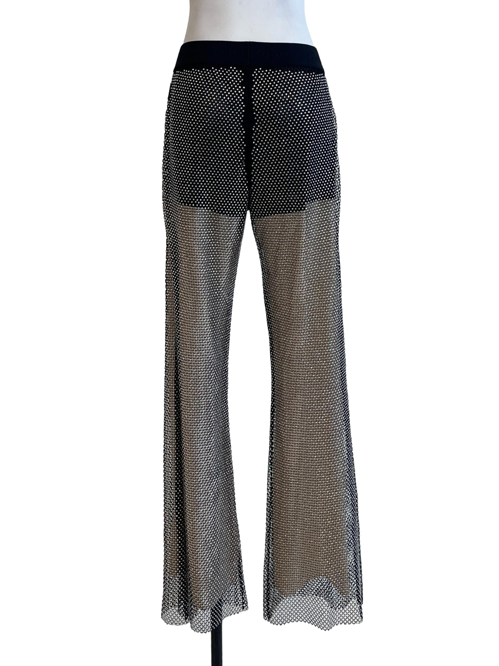 Onyx Black Flare Pants