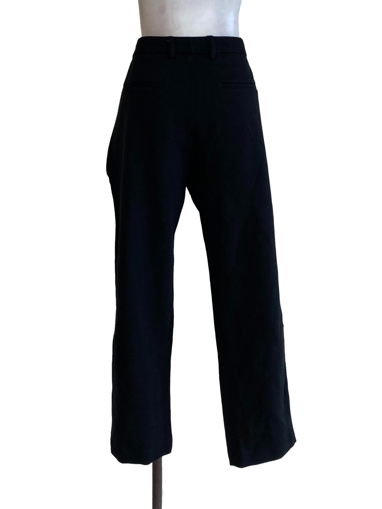 Black Low Rise Pants