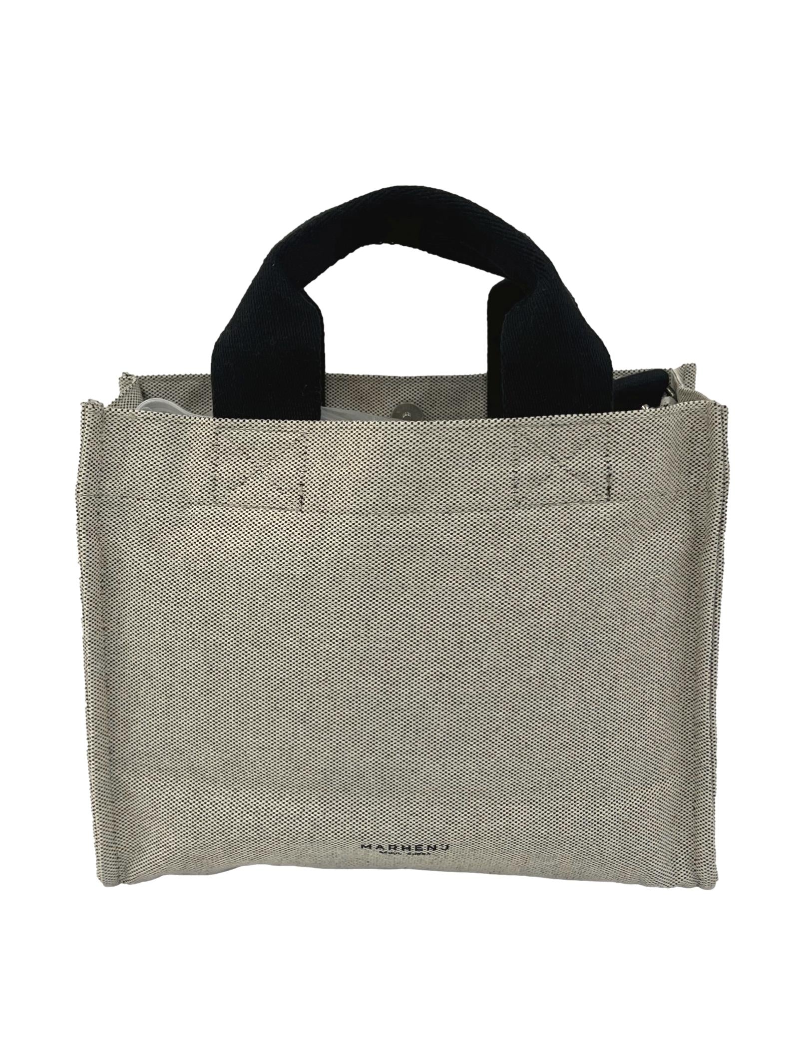 White Leblanc Tote Crossbody Bag