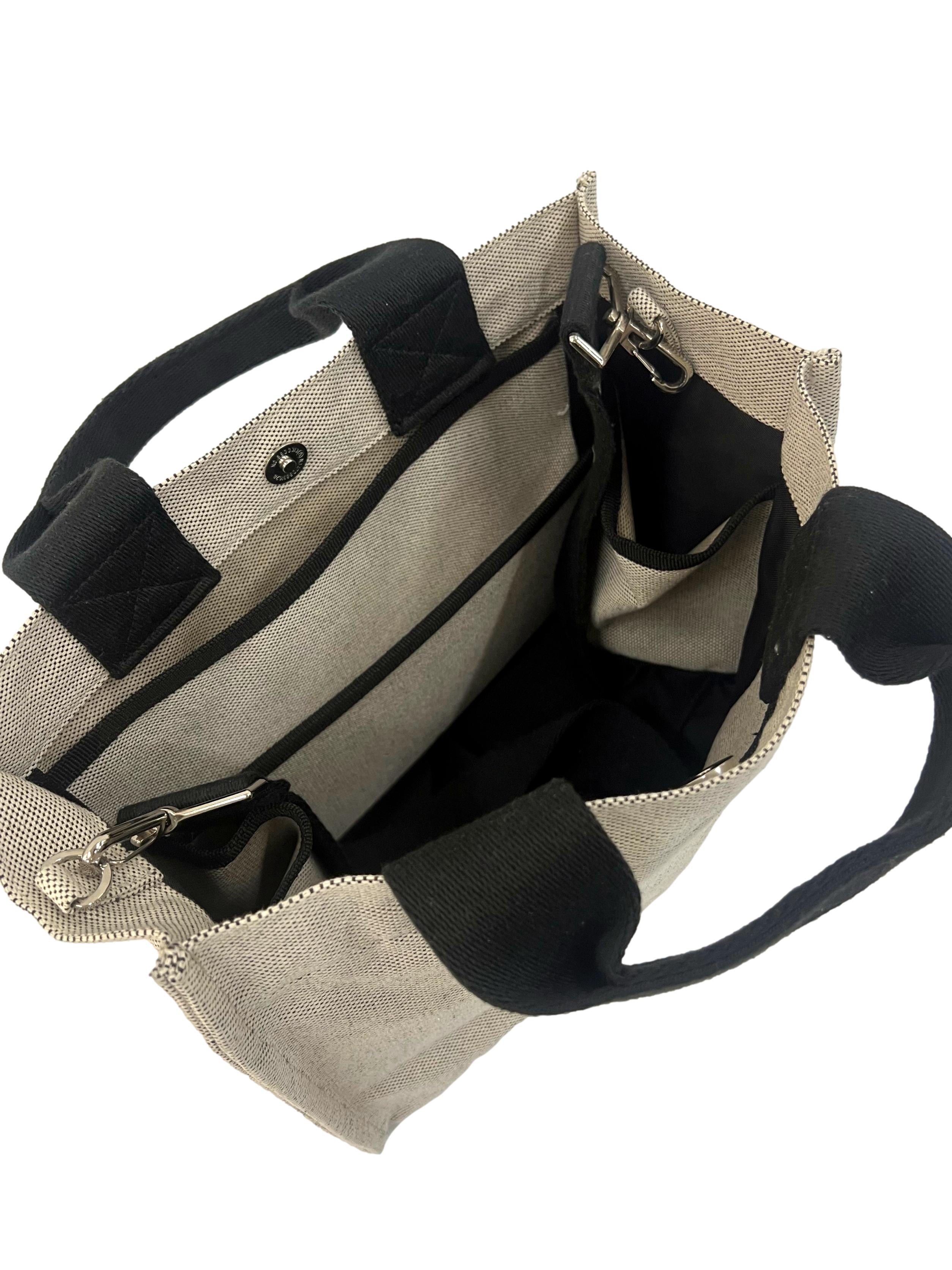 White Leblanc Tote Crossbody Bag