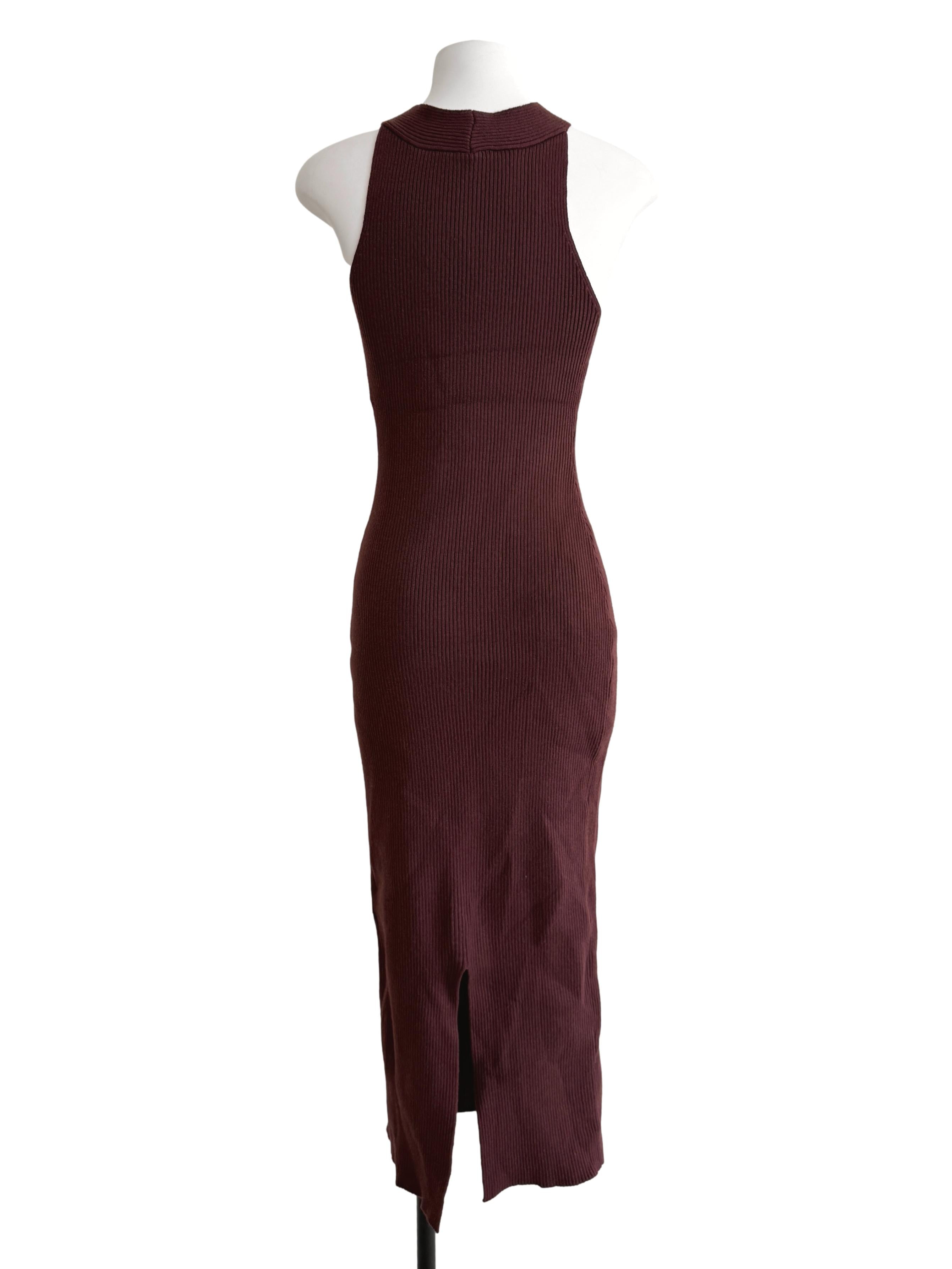 Garnet Red Bodycon Dress