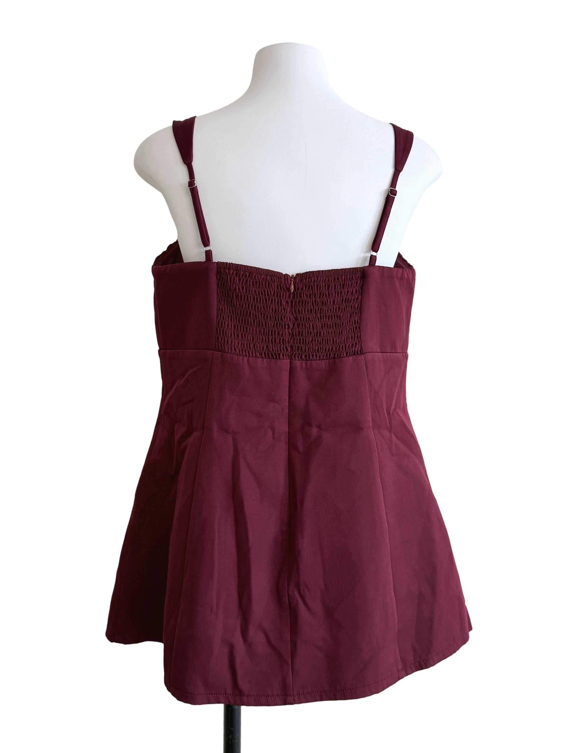 Lipstick Red A-Line Dress