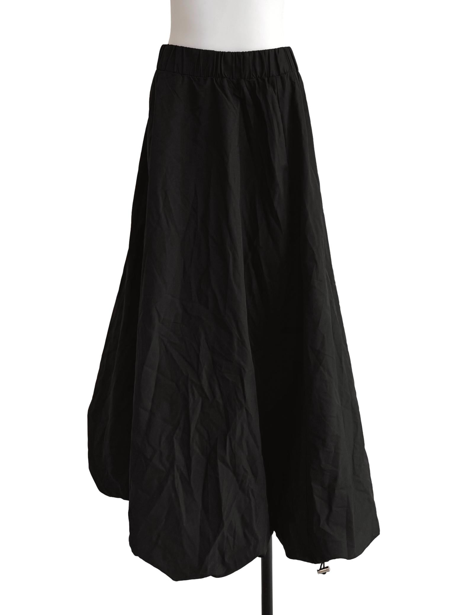 Charcoal Balloon Skirt