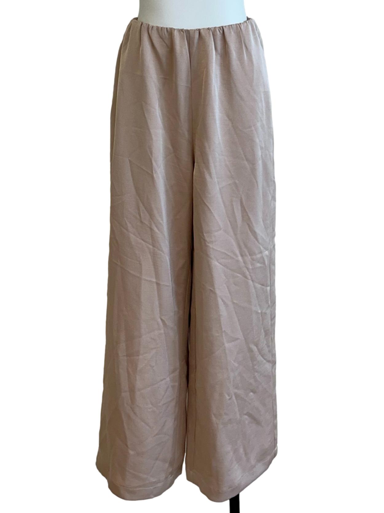 Desert Sand Wide Leg Pants