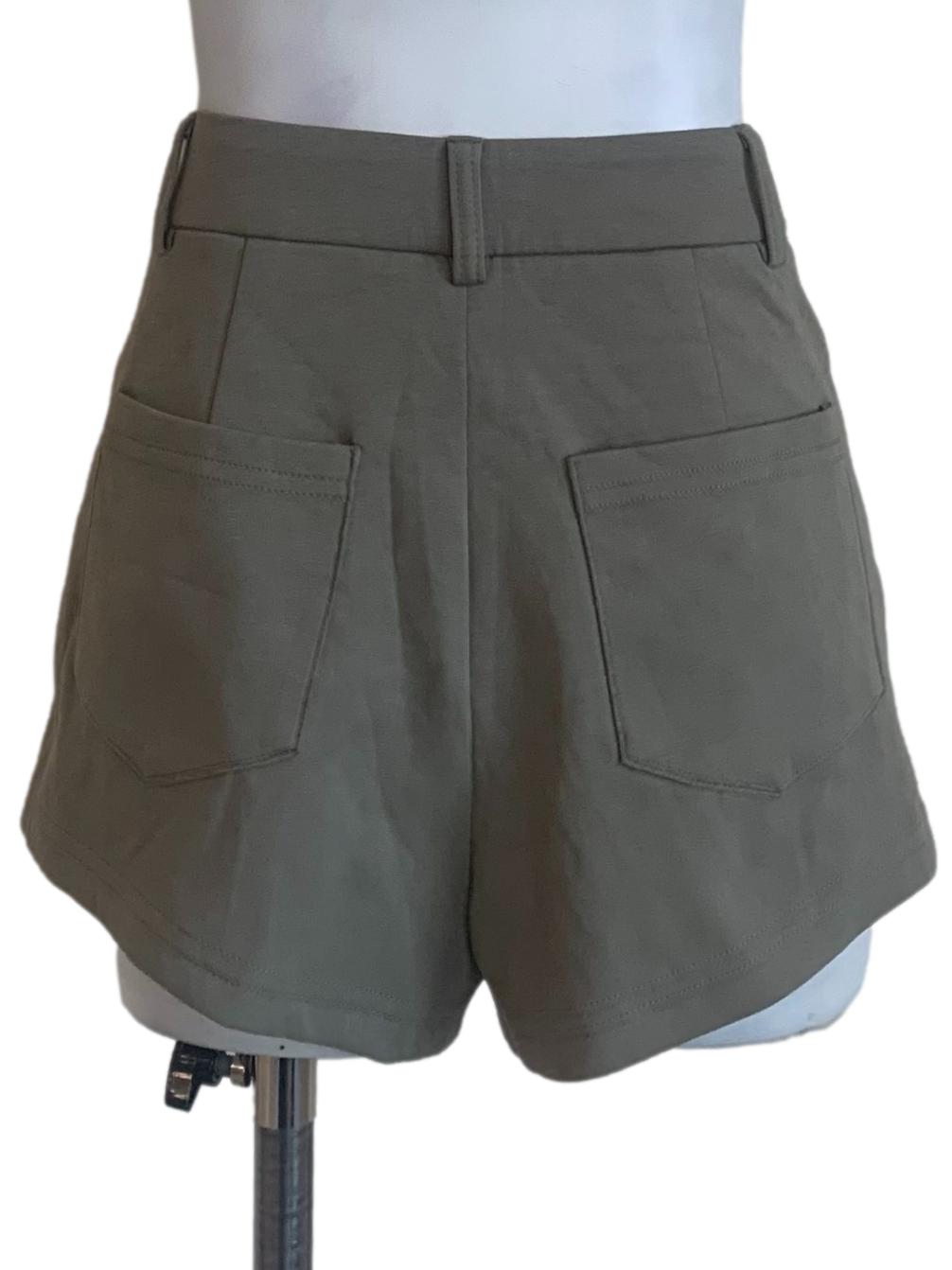 Sage Green Mini Shorts