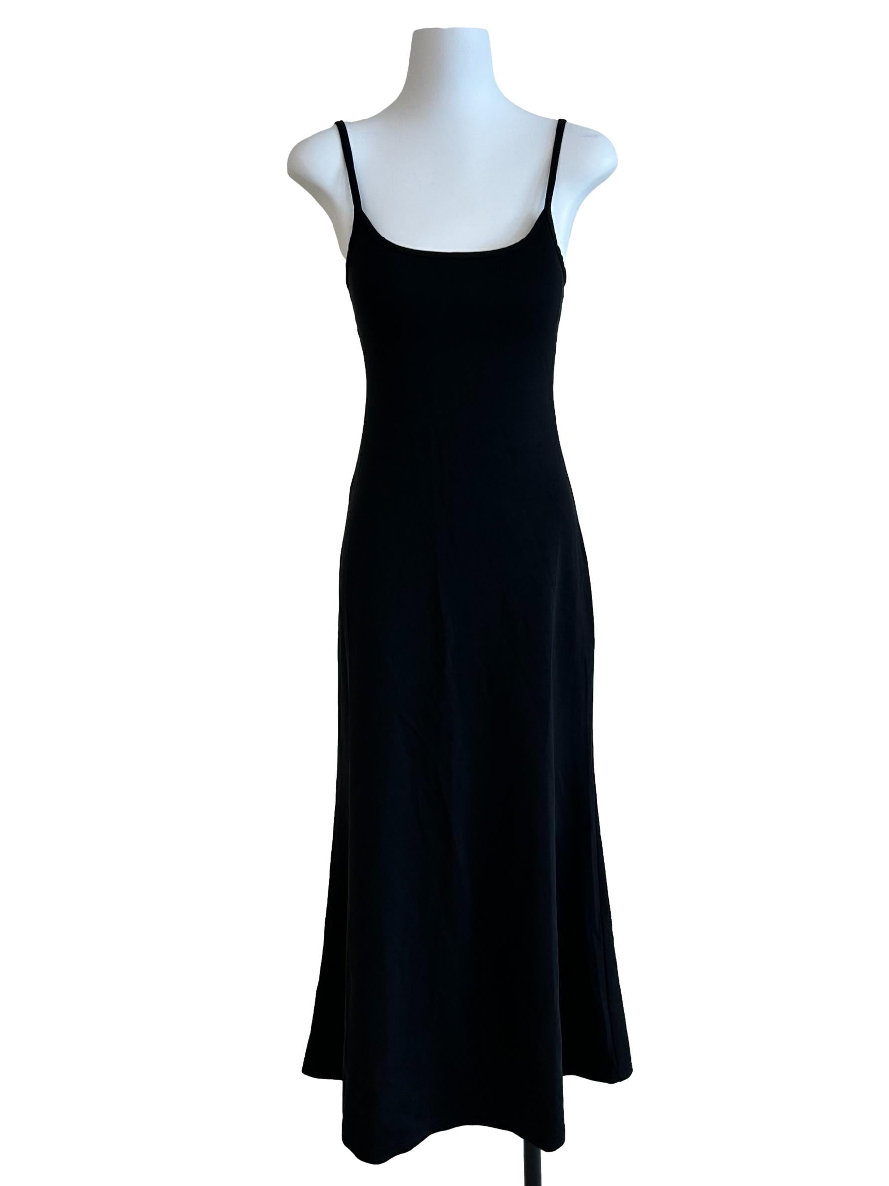 Jet Black Cami Dress