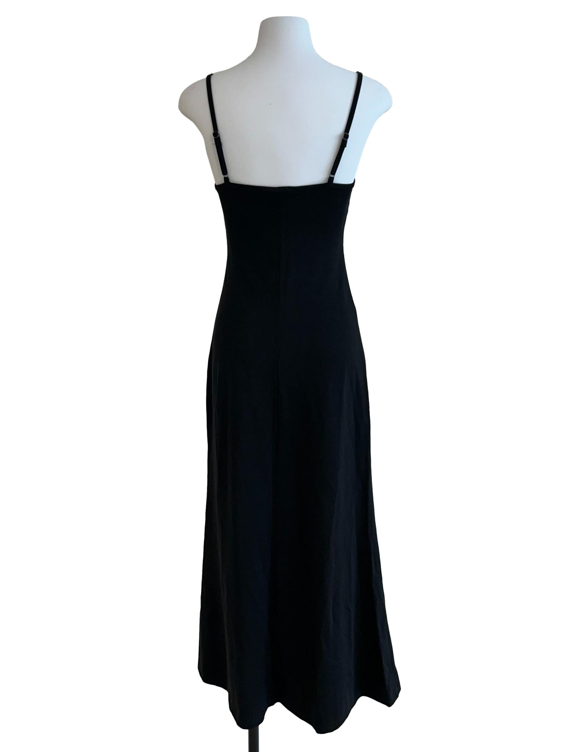 Jet Black Cami Dress