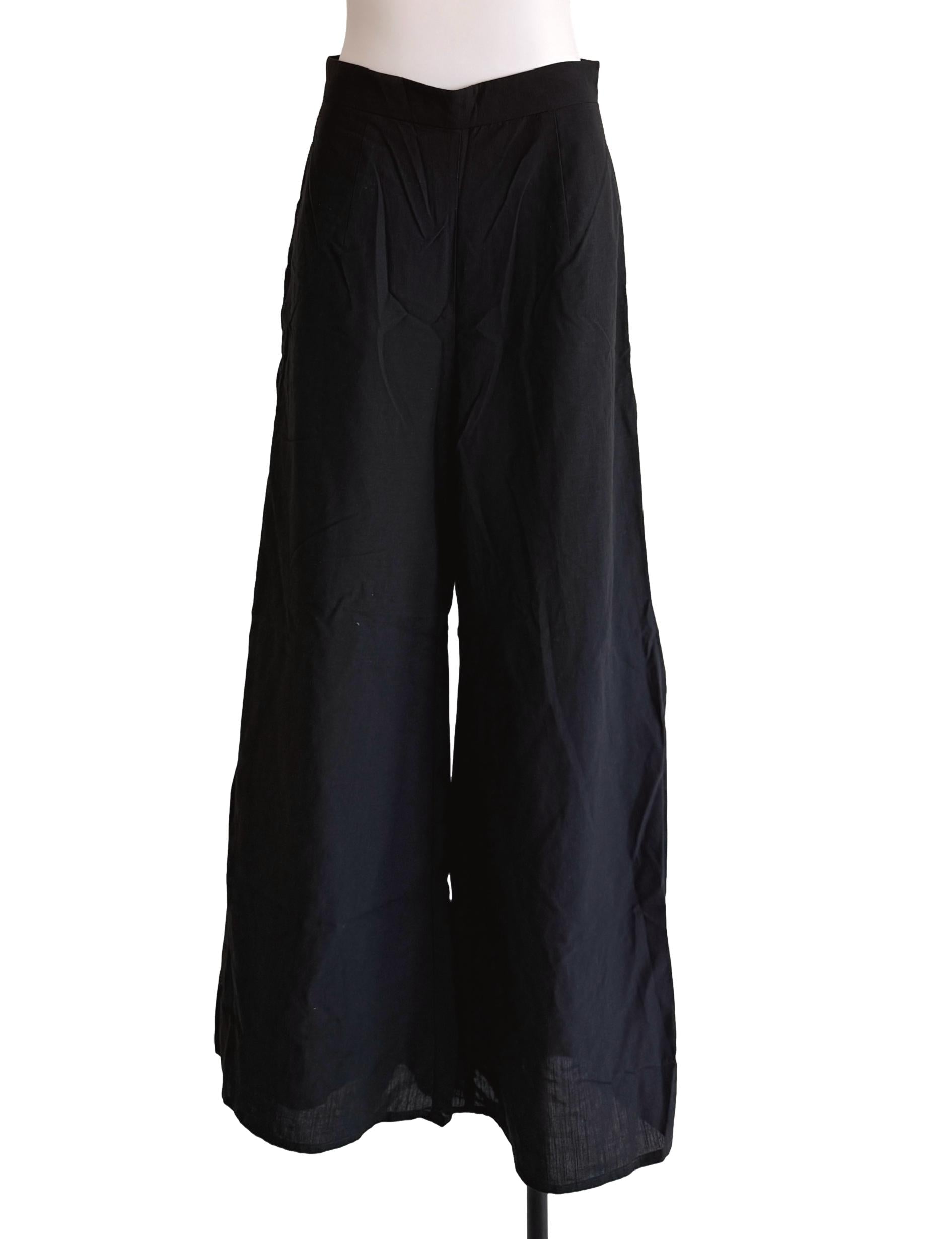Black Wide Leg Pants LB