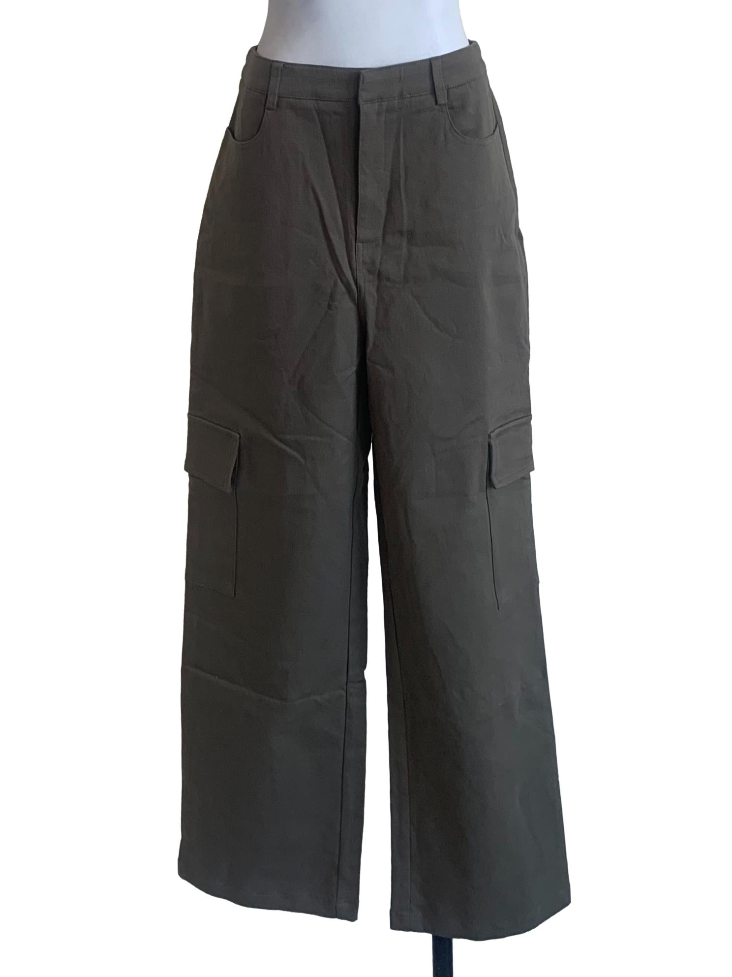 Army Green Cargo Pants