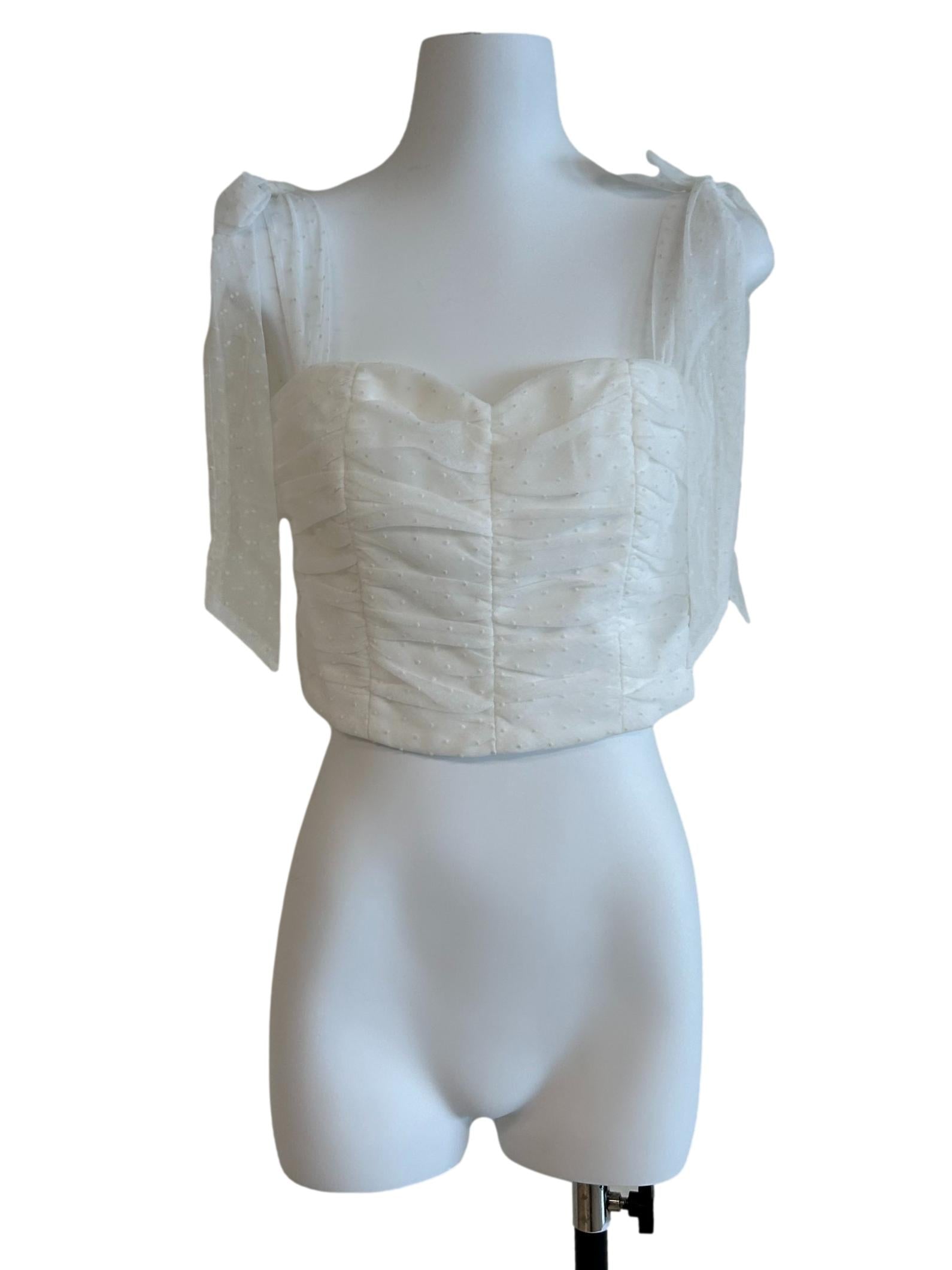 Ivory White Lace Top