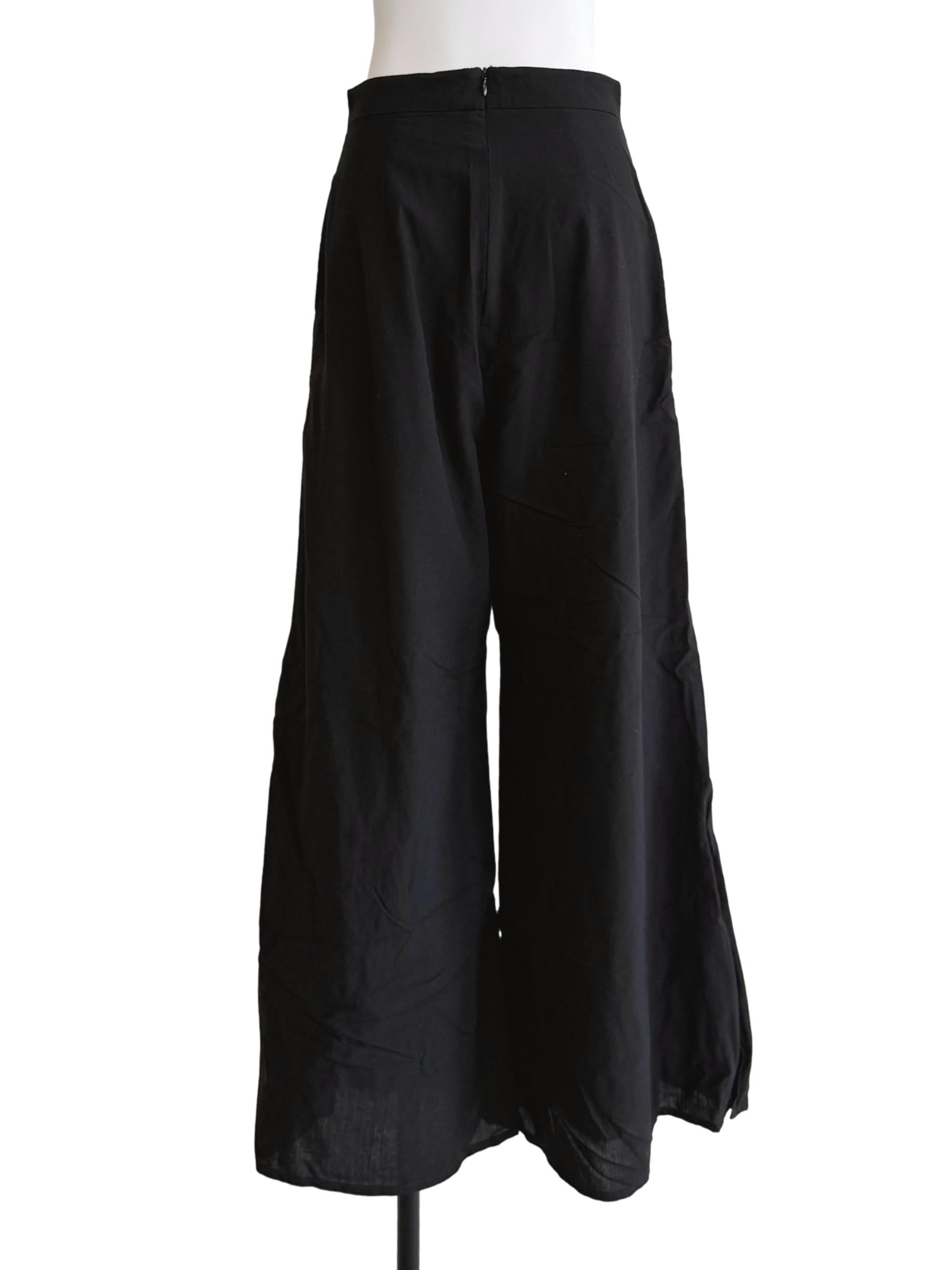 Black Wide Leg Pants LB