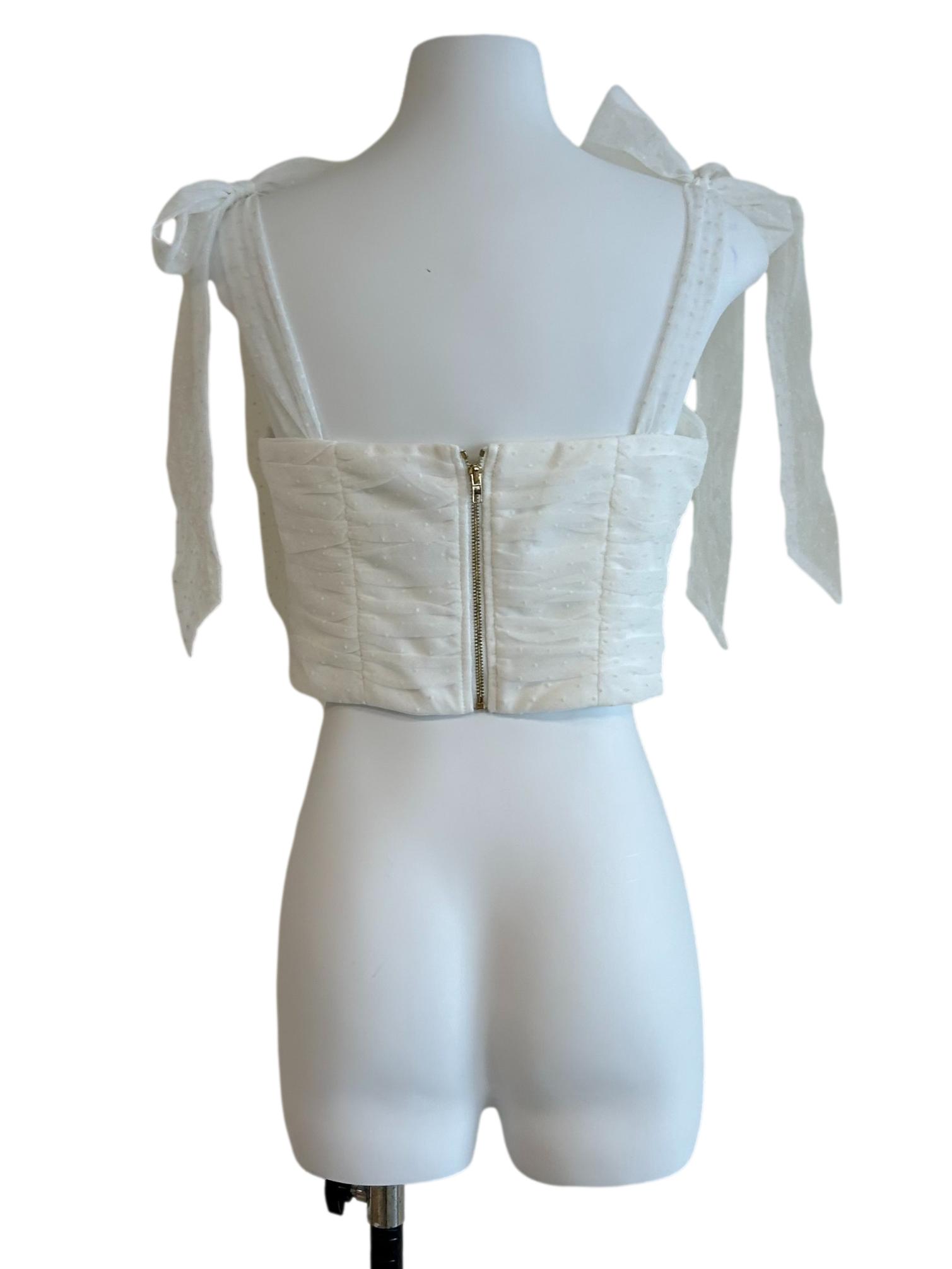 Ivory White Lace Top