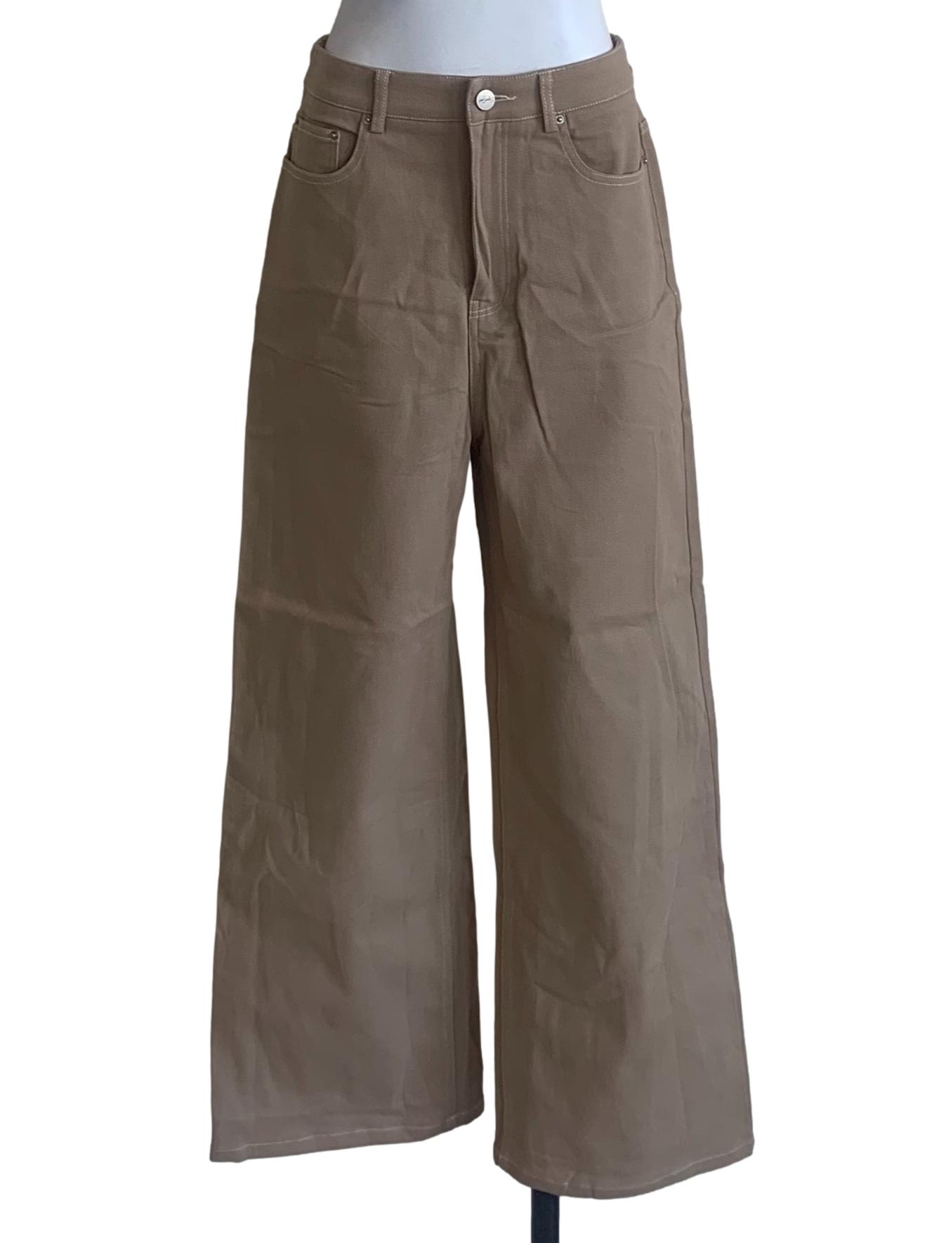 Tortilla Brown Straight Cut Pants