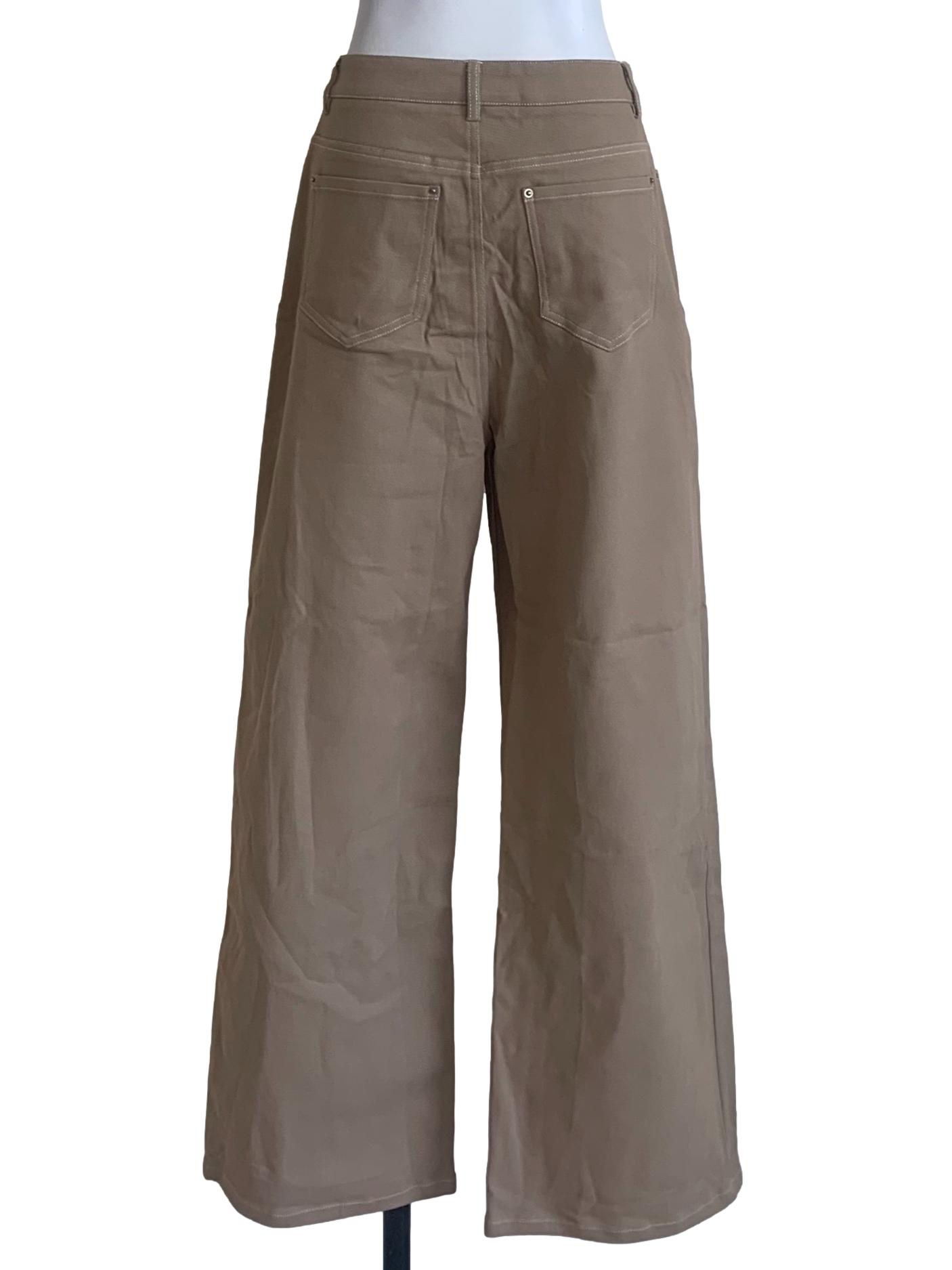 Tortilla Brown Straight Cut Pants