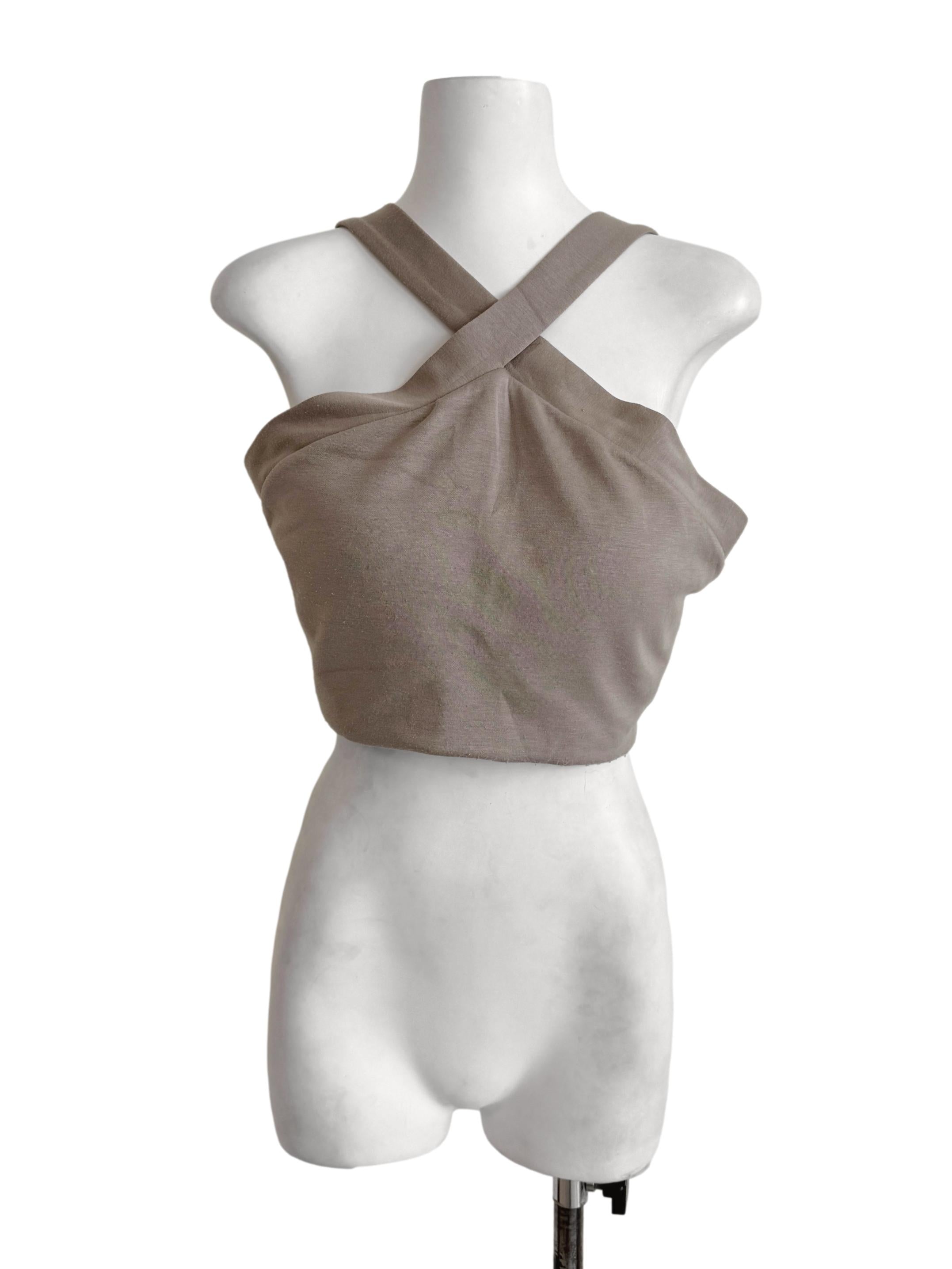 Tortilla Brown Crop Top