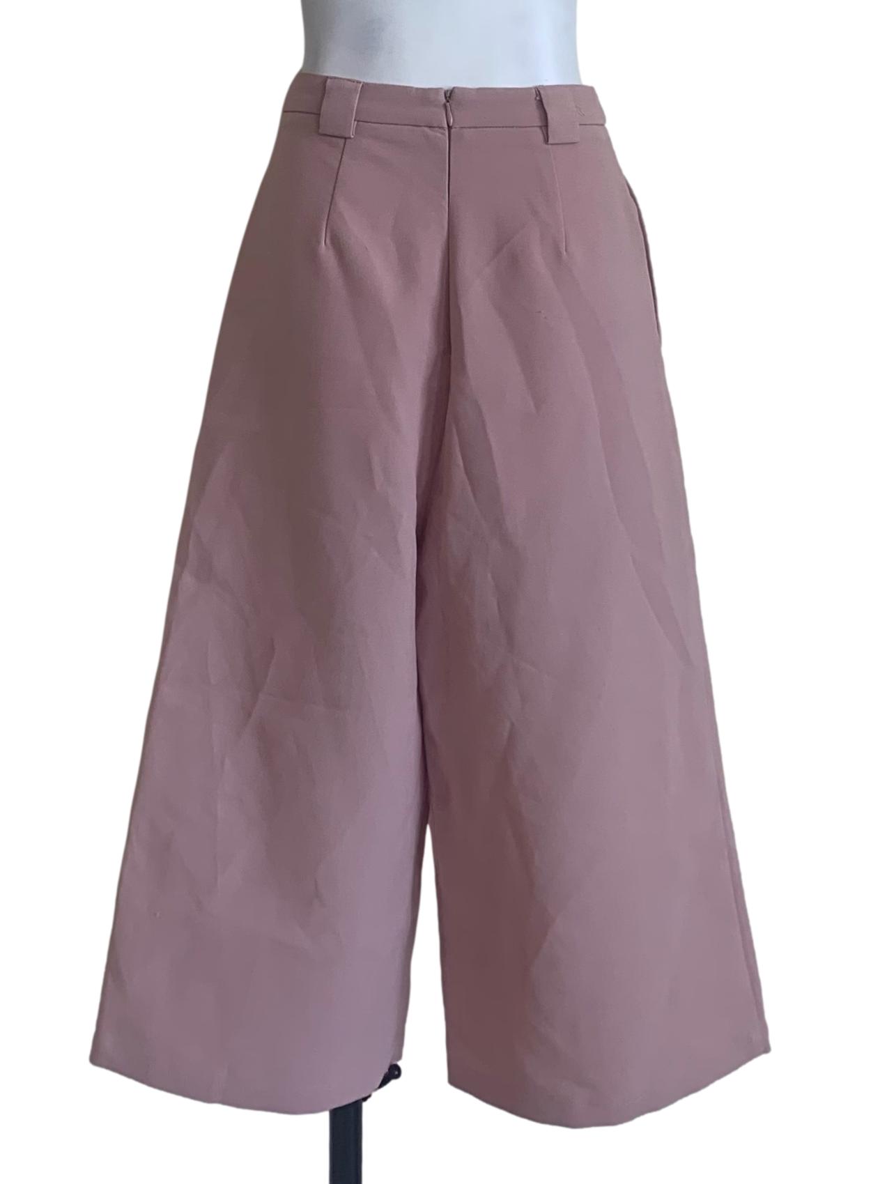 Rose Pink Culottes Pants LB
