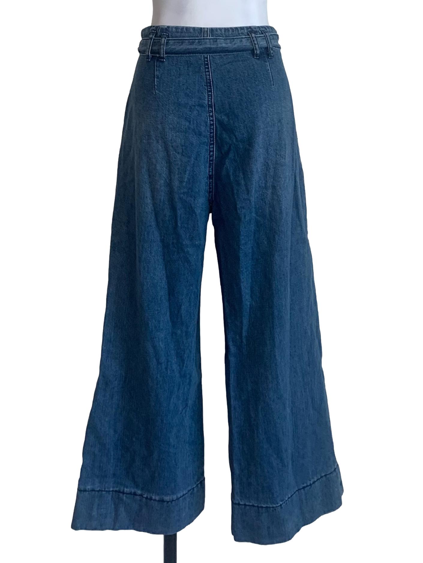 Aegean Blue Wide Leg Pants LB