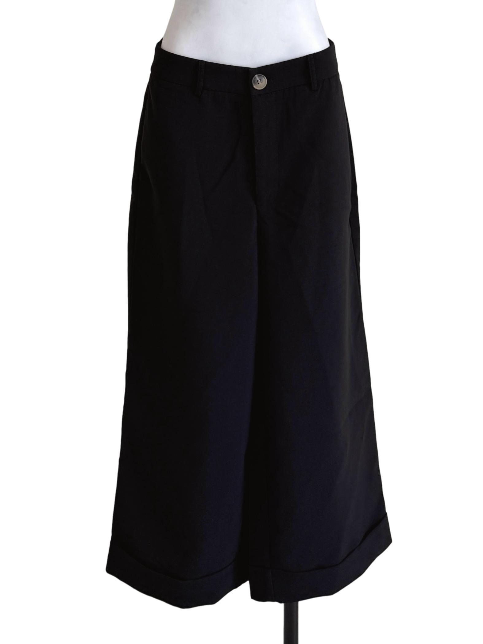 Black Straight Leg Pants