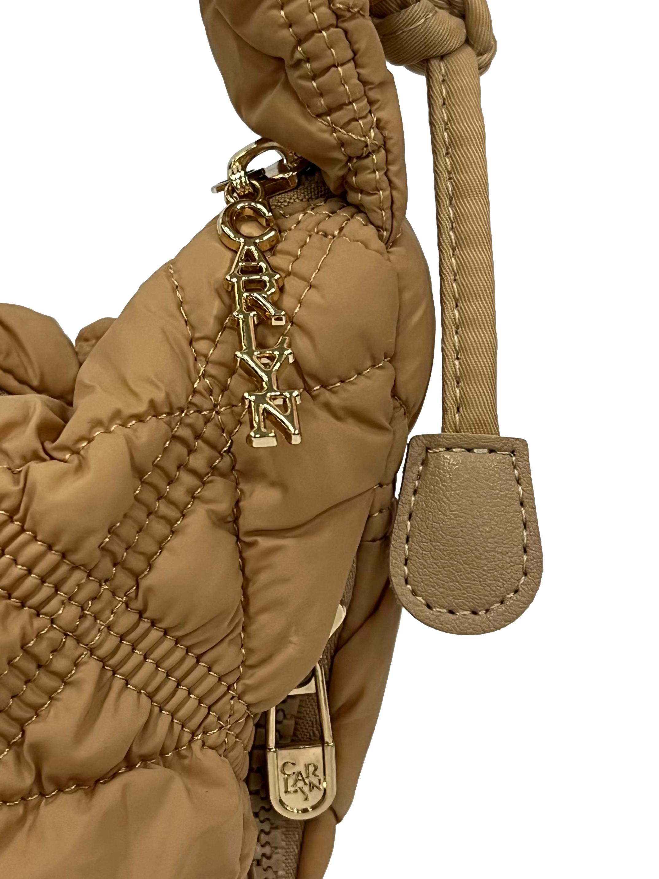 Light Brown Cloud Puffer Bag