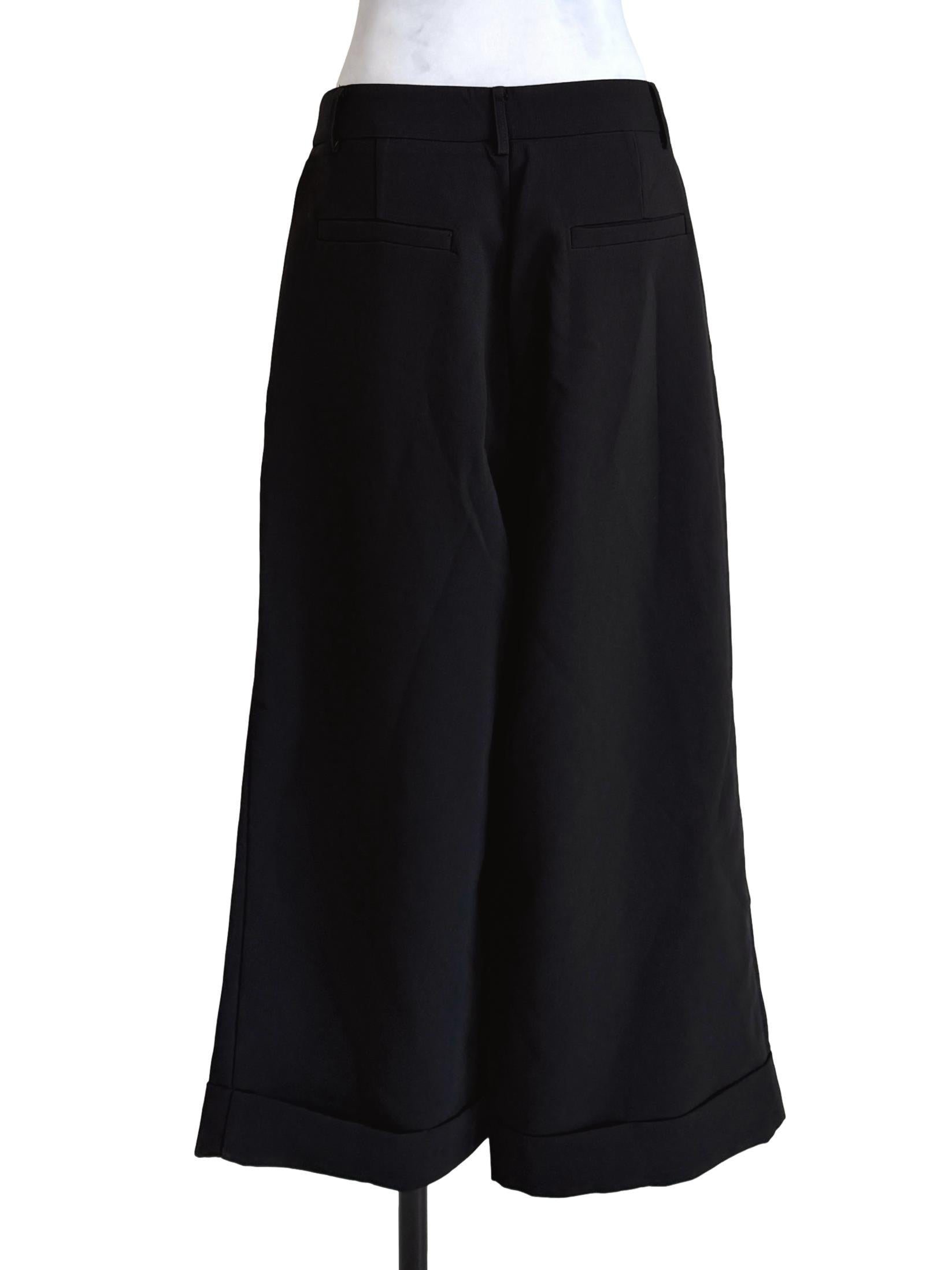 Black Straight Leg Pants