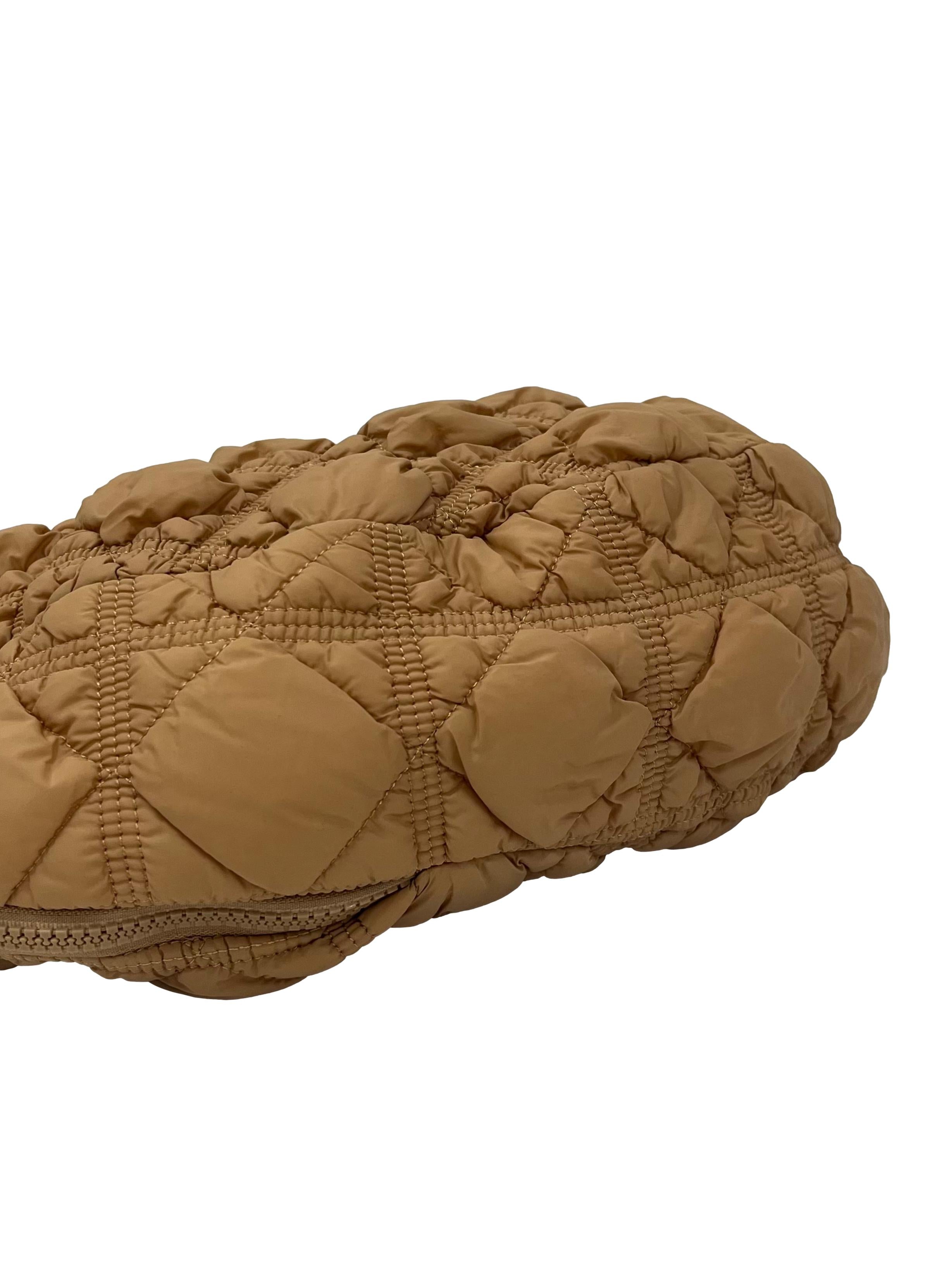 Light Brown Cloud Puffer Bag