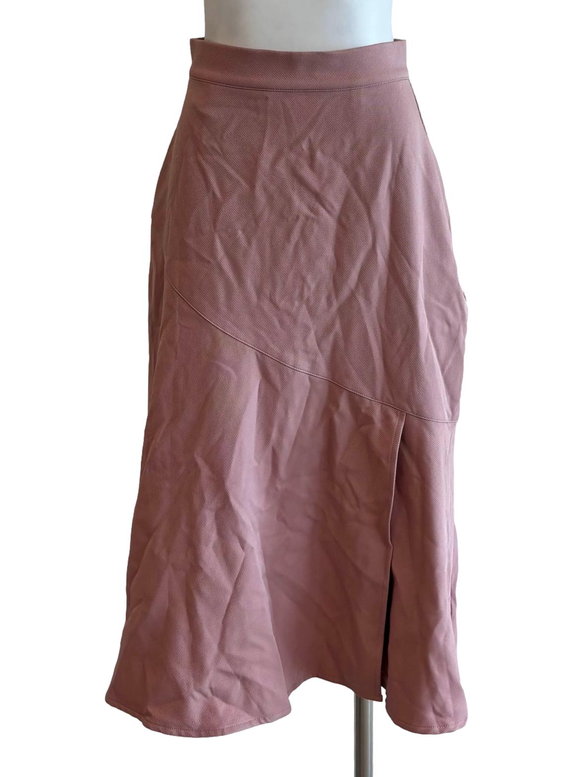 Blush Pink Flare Skirt